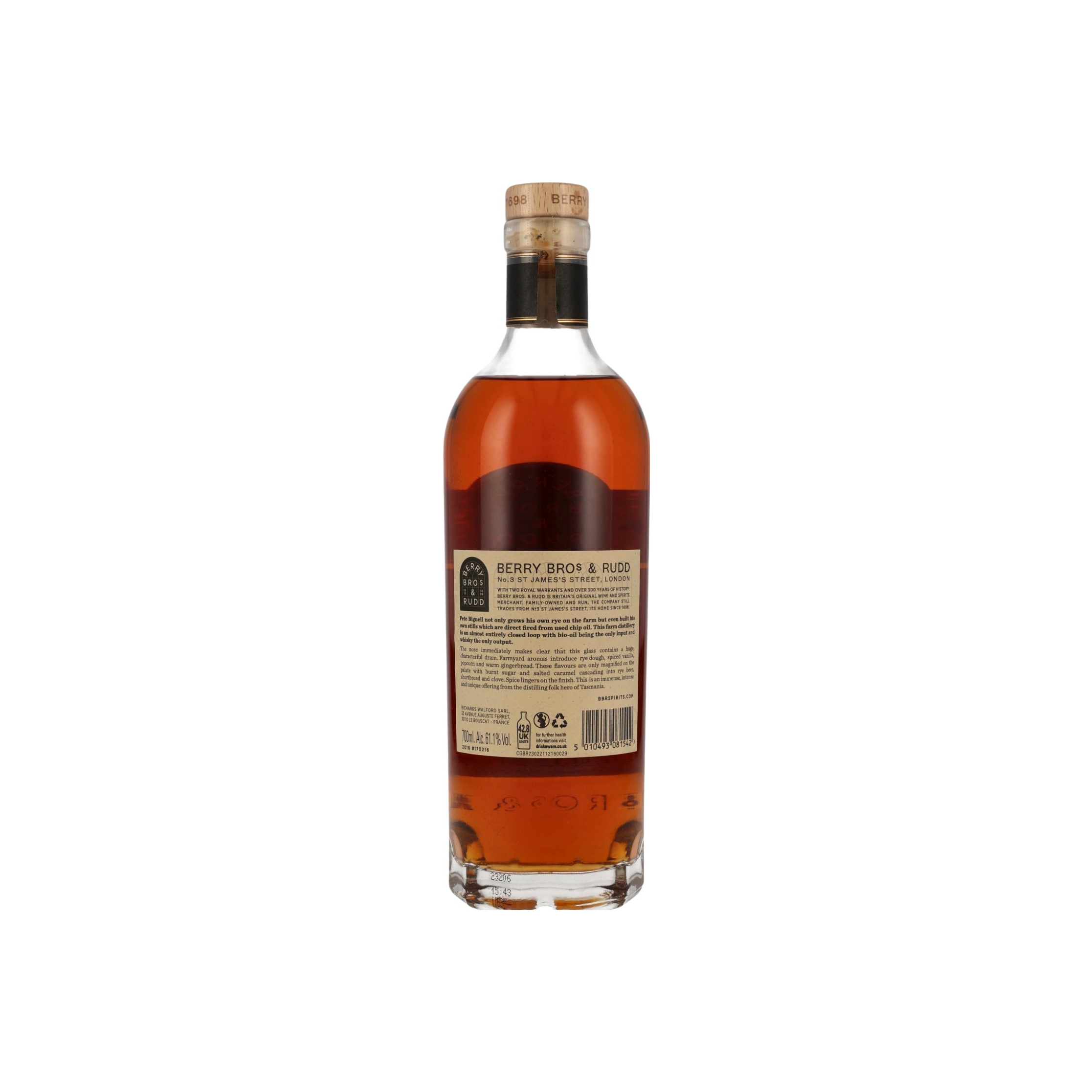 Belgrove 2016 Rye Whisky 2
