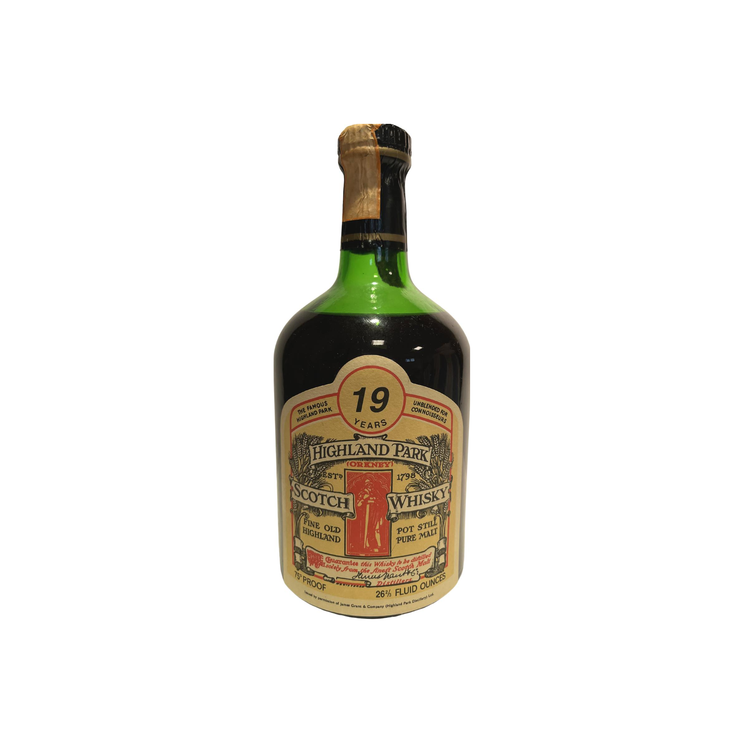 Highland Park 19 Years Single Malt Whisky