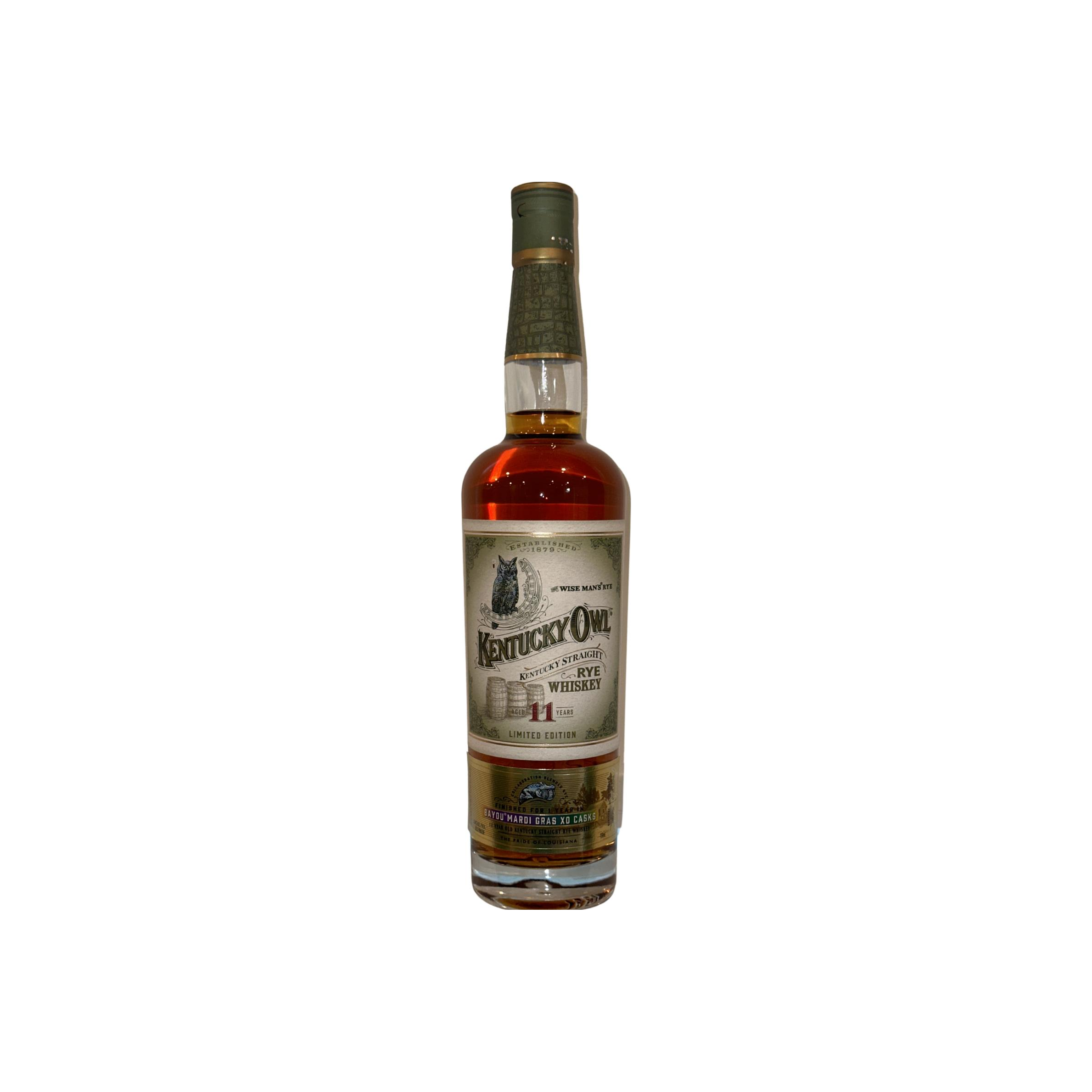 Kentucky Owl 11 Years Rye Whisky