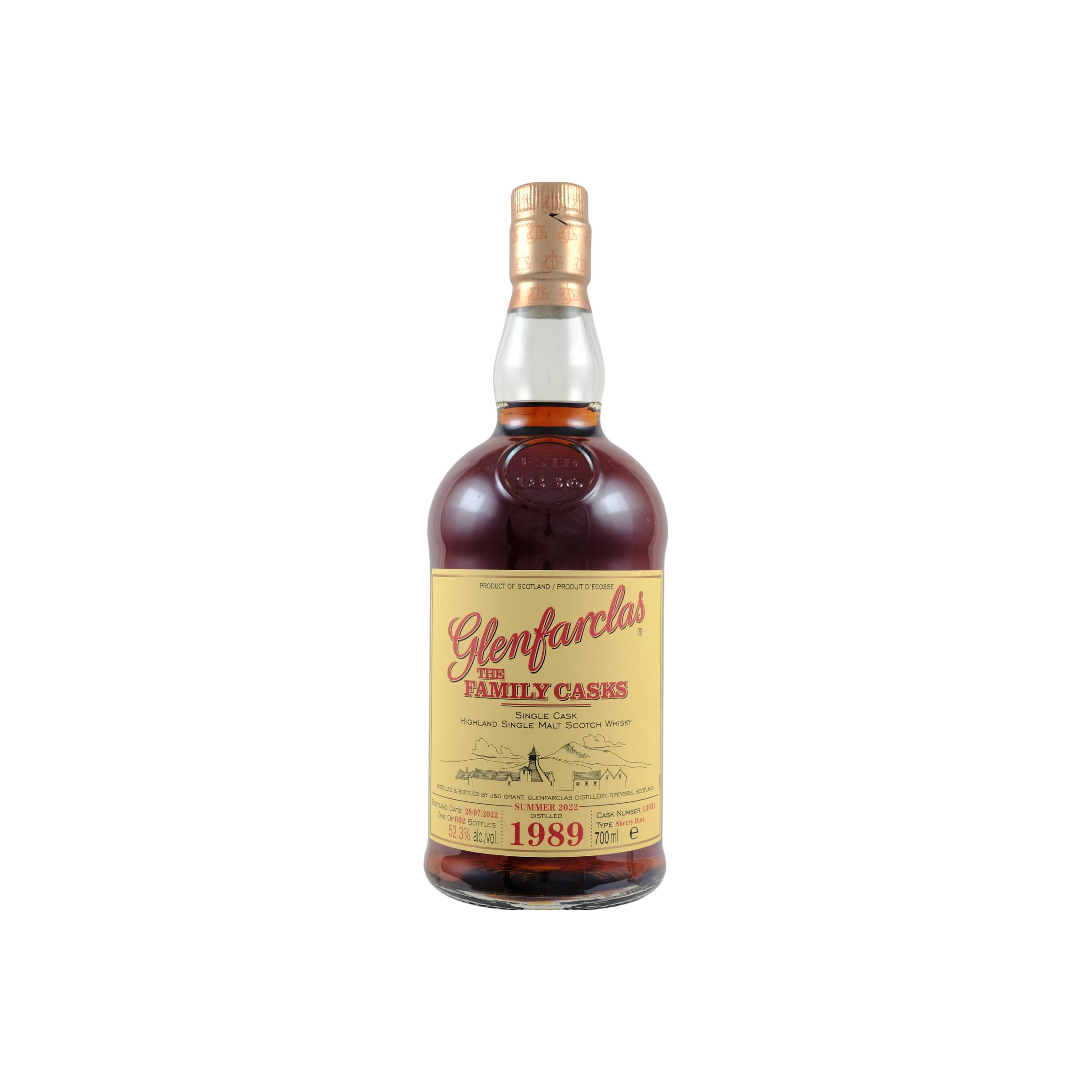 Glenfarclas 1989 33 Years Single Malt Whisky