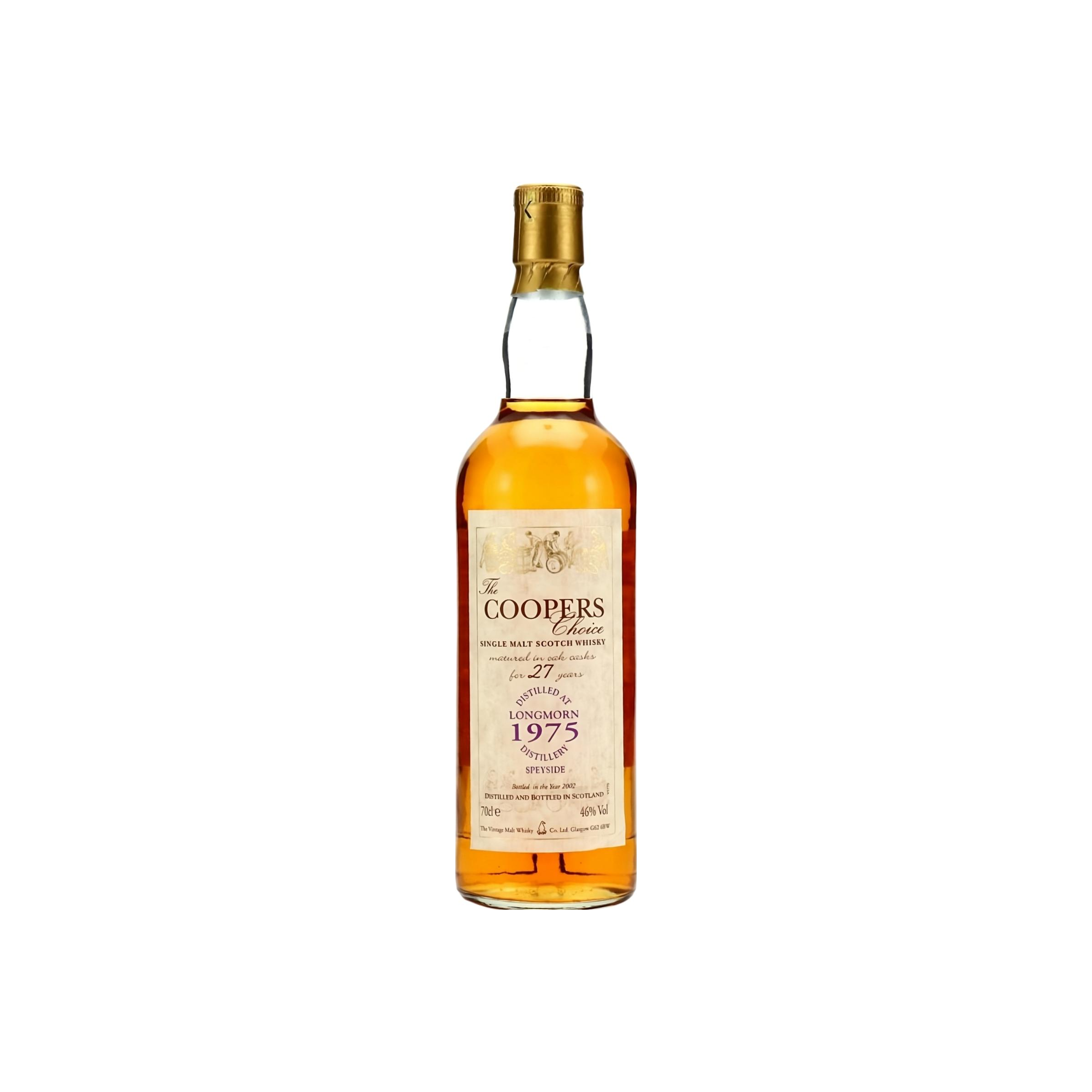 Longmorn The Cooper's Choice 1975 27 Years Single Malt Whisky