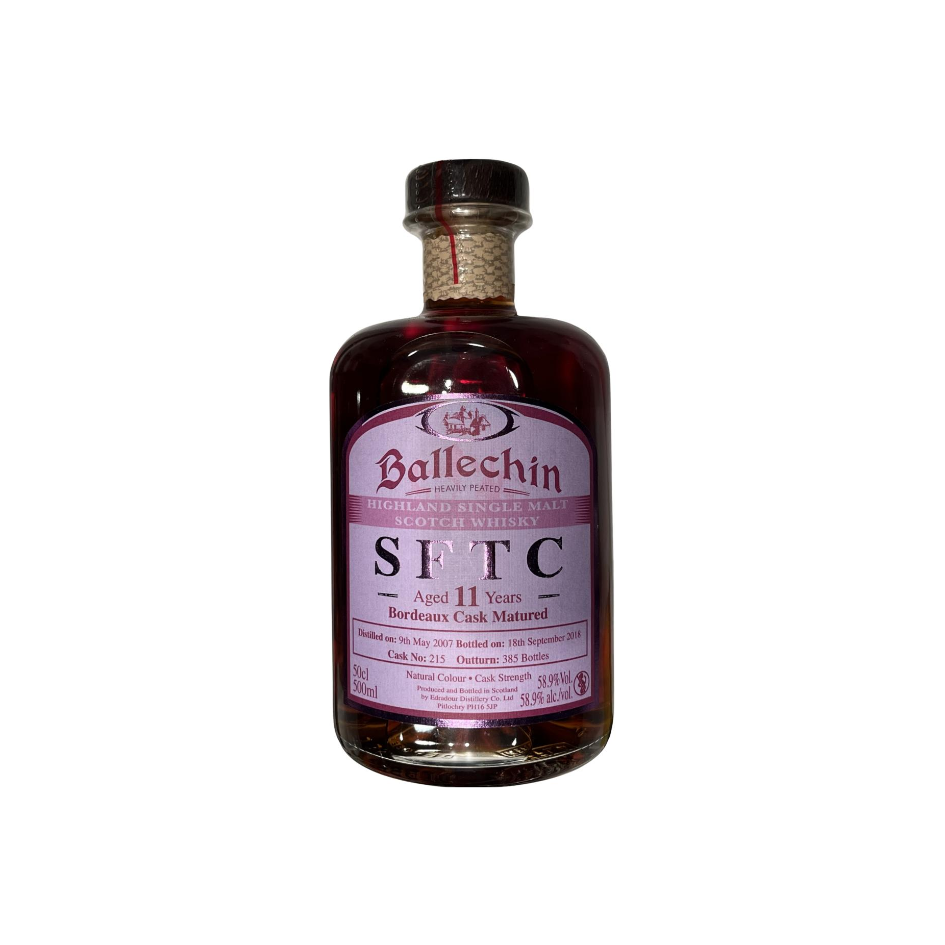 Ballechin 2007 11 Years Single Malt Whisky