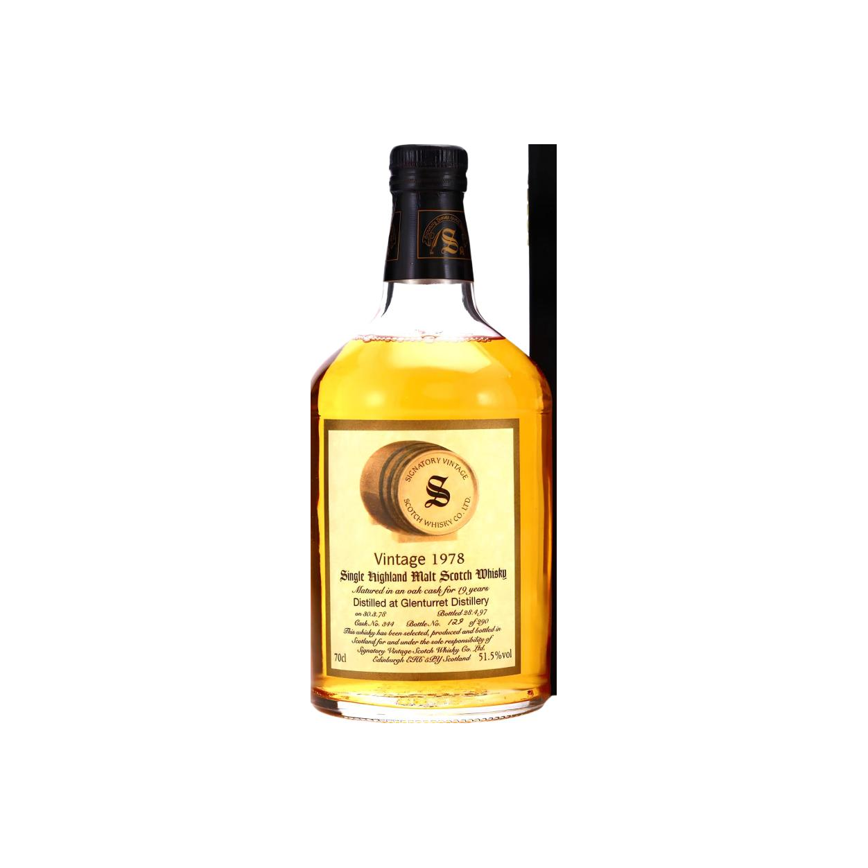 The Glenturret Vintage Collection - Dumpy 1978 19 Years Single Malt Whisky