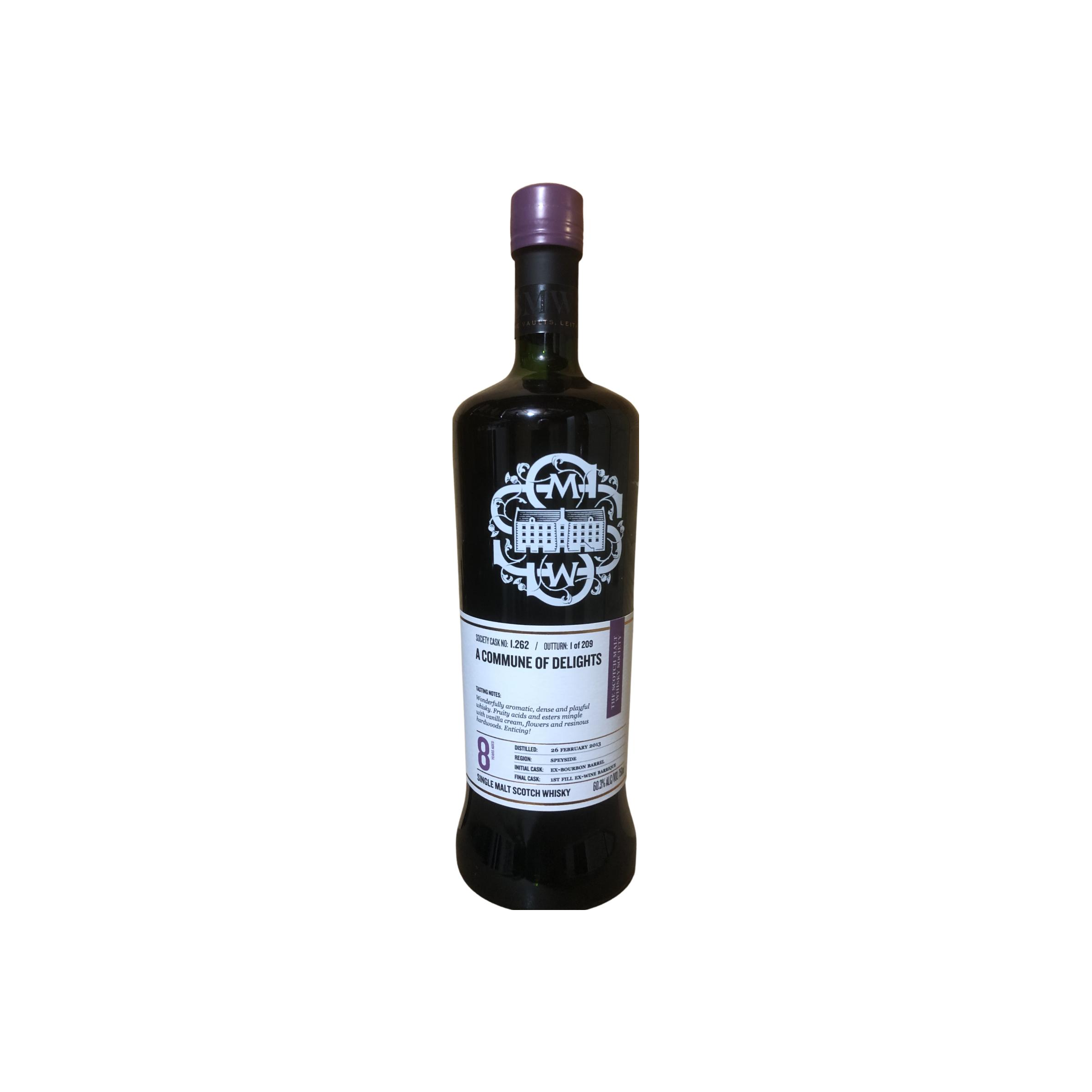 The Scotch Malt Whisky Society 2013 8 Years Single Malt Whisky