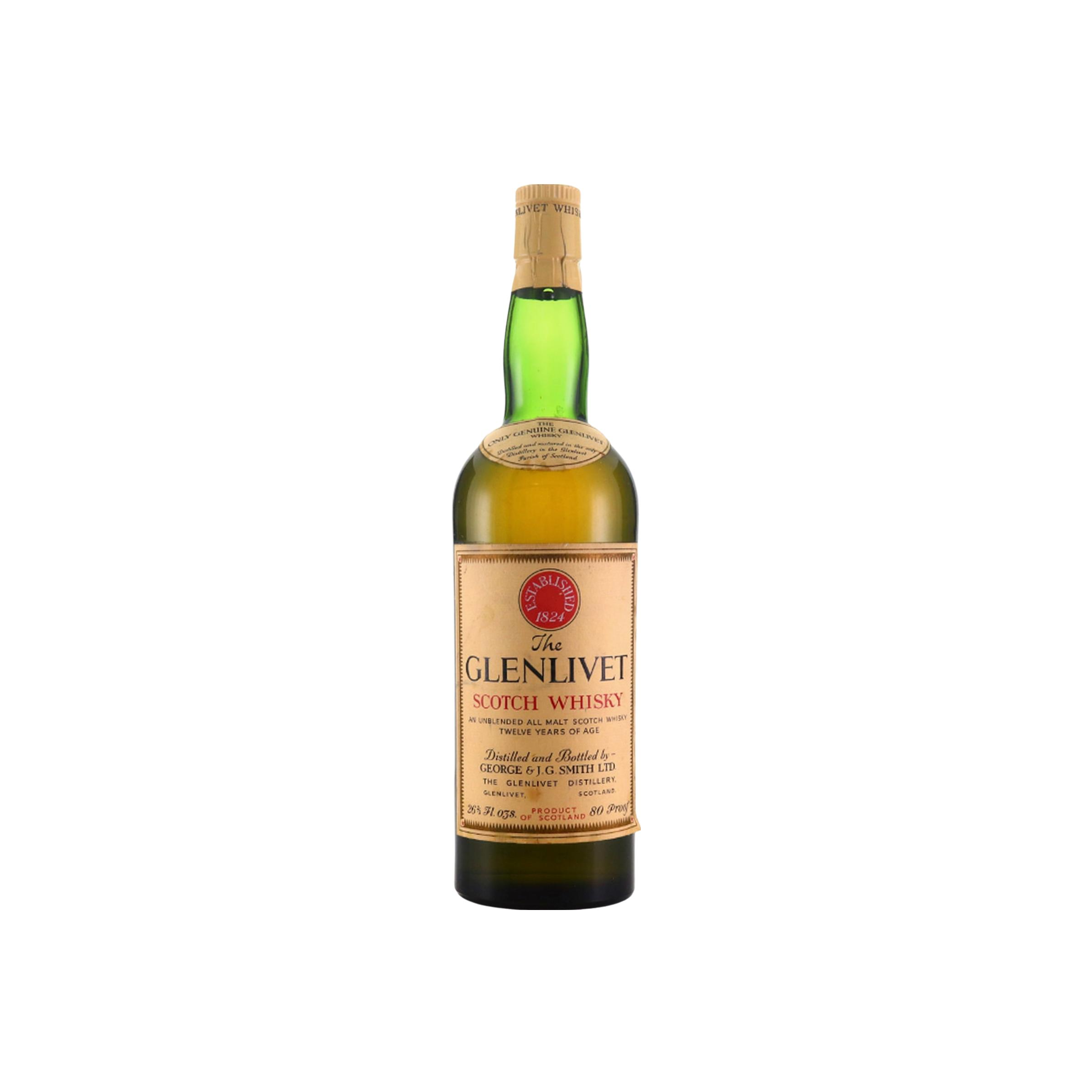 The Glenlivet 12 Years Single Malt Whisky