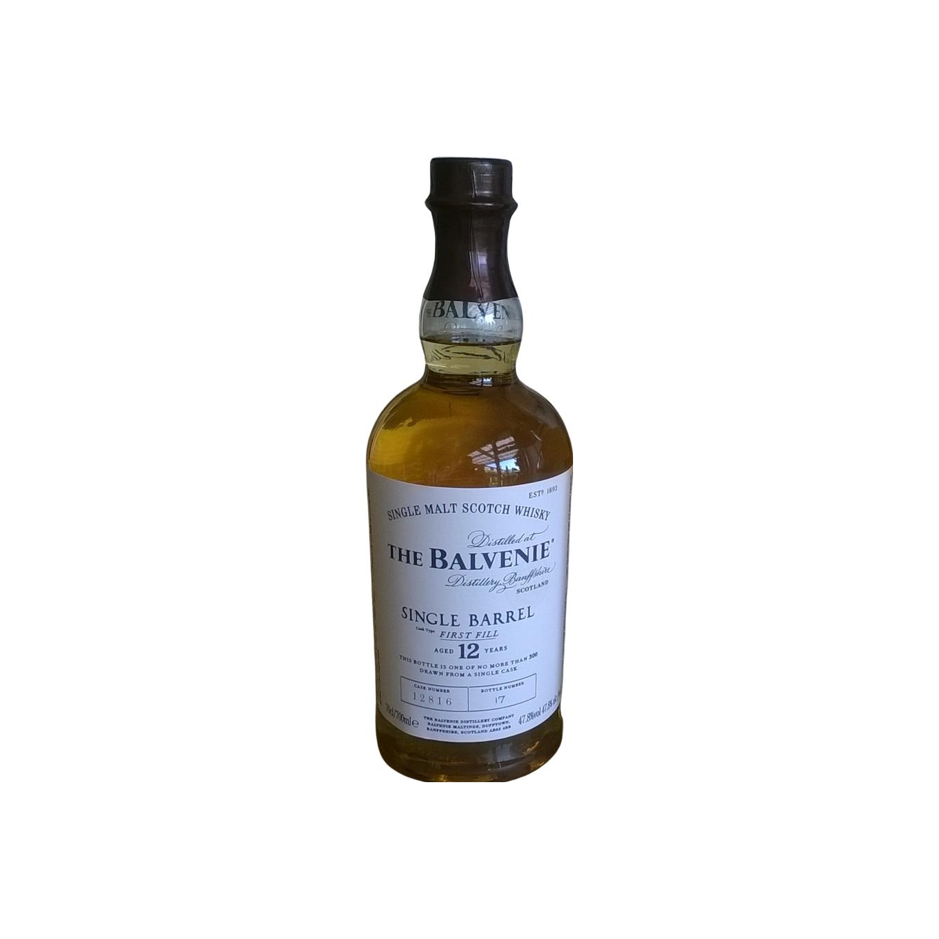 The Balvenie Single Cask 12 Years Single Malt Whisky