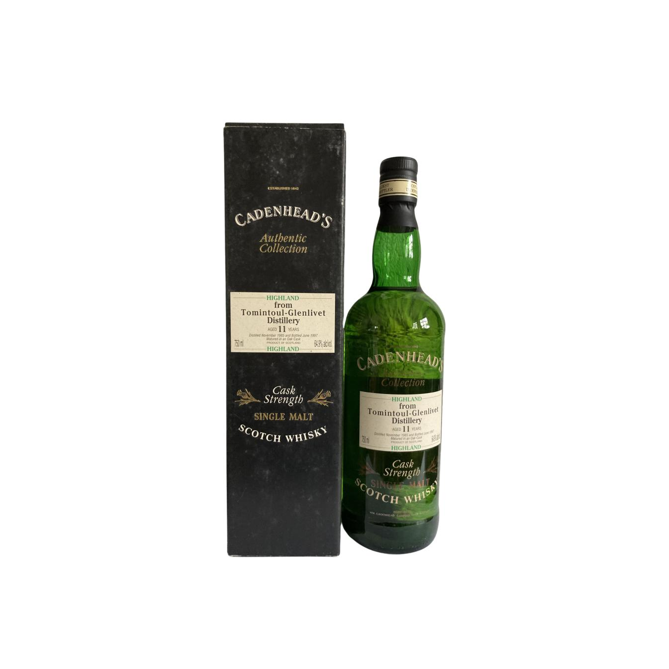 Tomintoul Authentic Collection 1985 11 Years Single Malt Whisky 2
