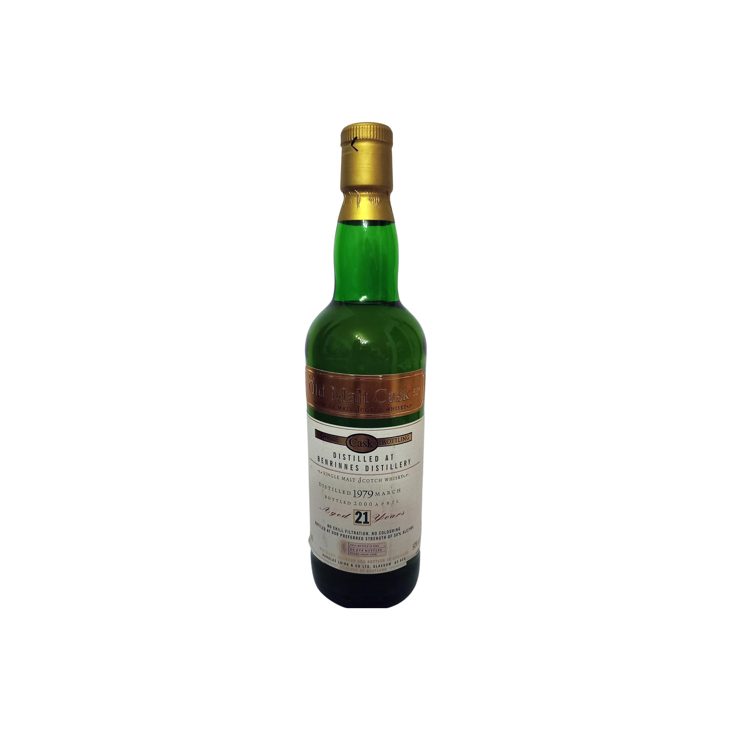 Benrinnes Old Malt Cask 1979 21 Years Single Malt Whisky