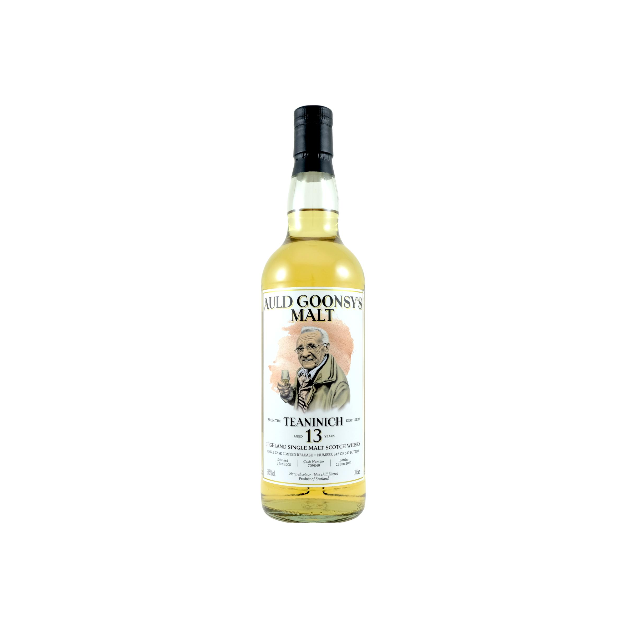 Teaninich 13 Years Single Malt Whisky