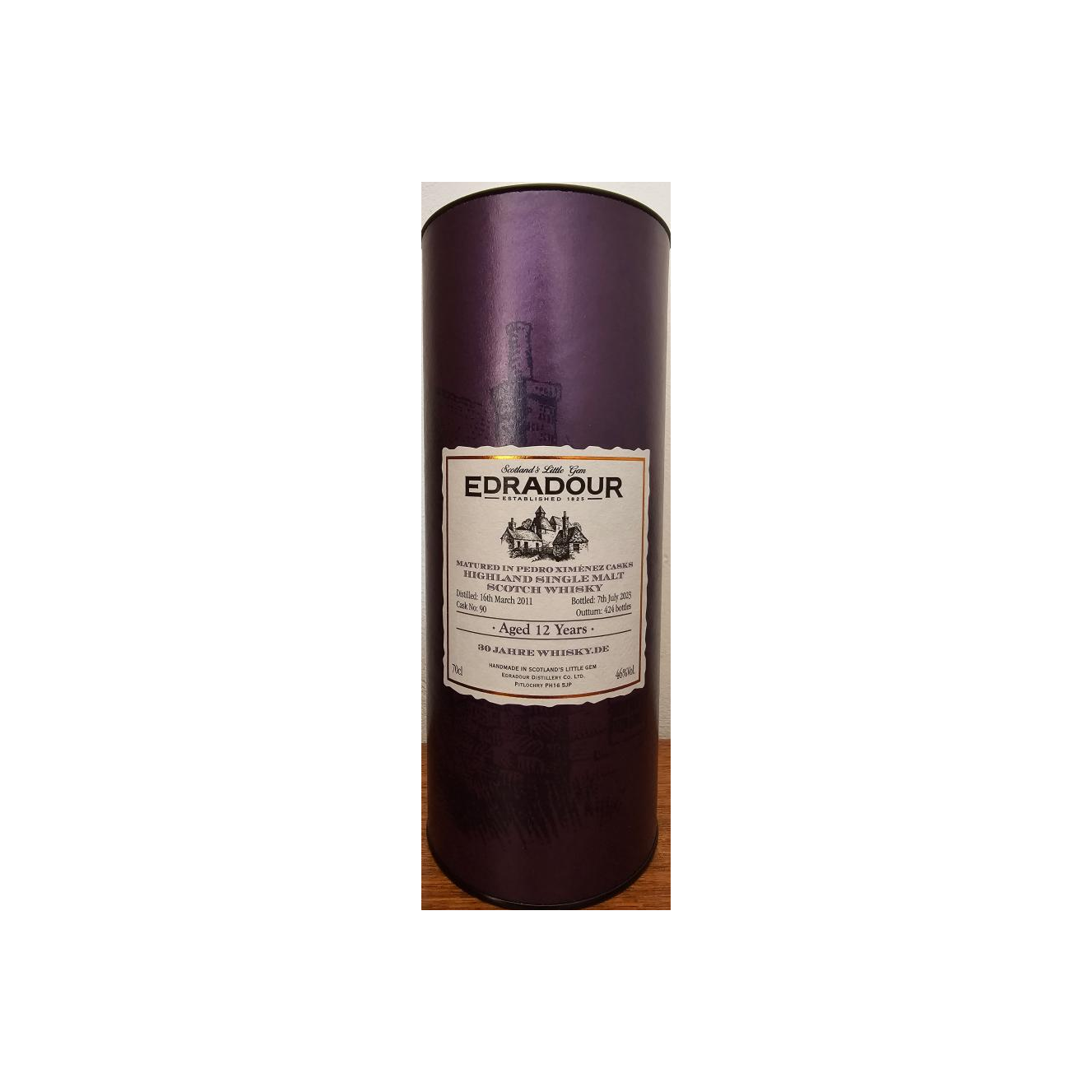 Edradour 2011 12 Years Single Malt Whisky 2