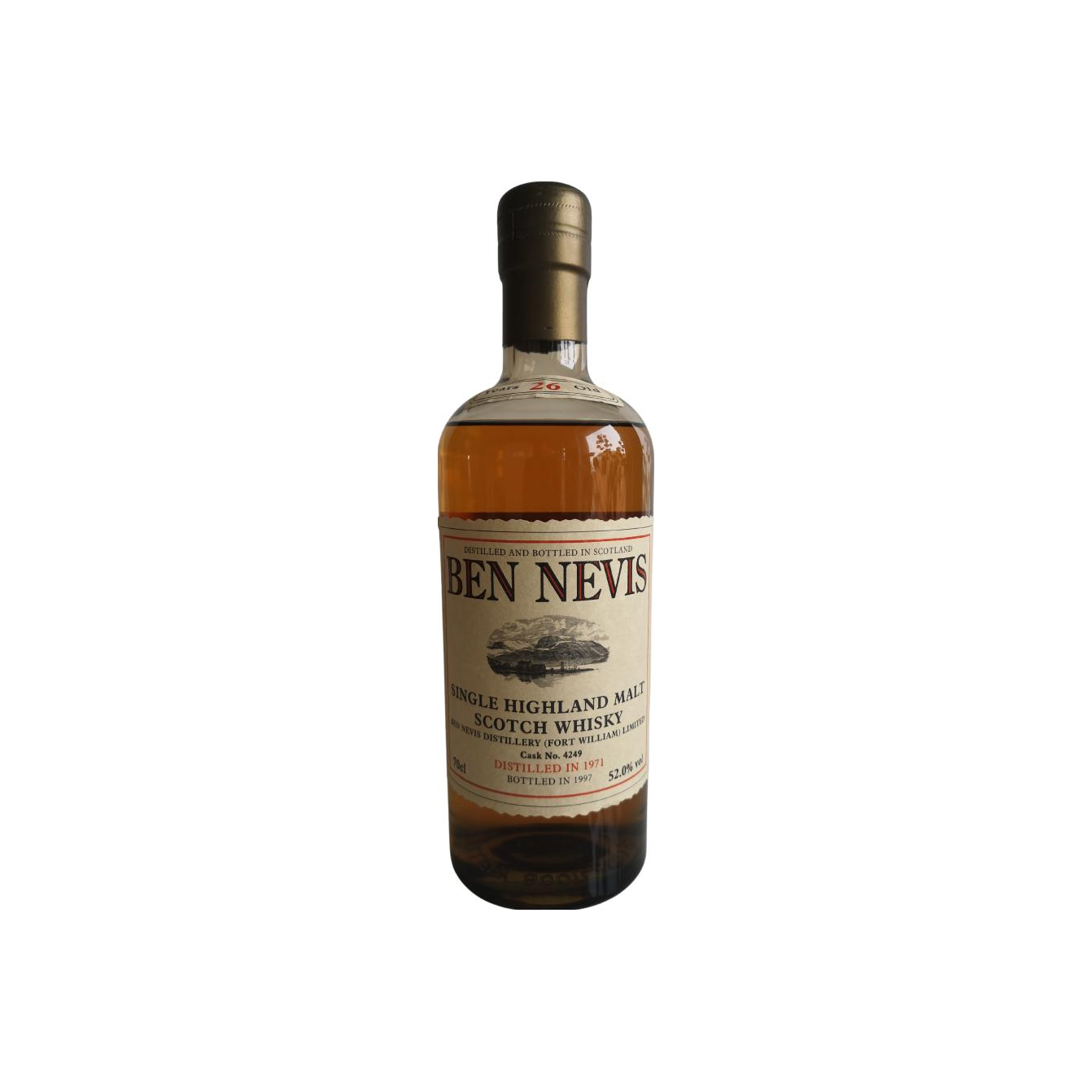 Ben Nevis 1971 26 Years Single Malt Whisky