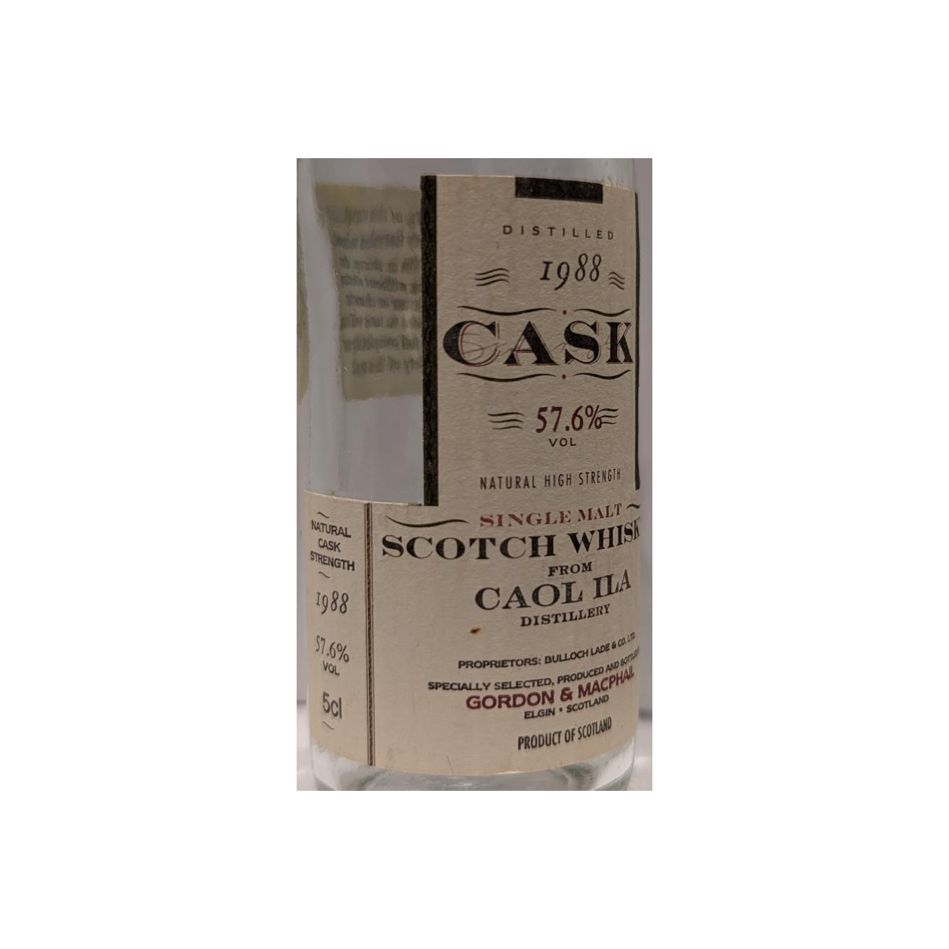 Caol Ila 1988 13 Years Single Malt Whisky