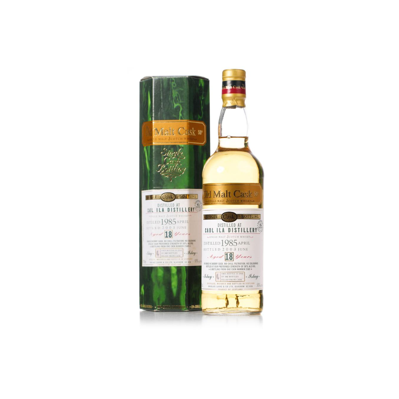 Caol Ila Old Malt Cask 1985 18 Years Single Malt Whisky
