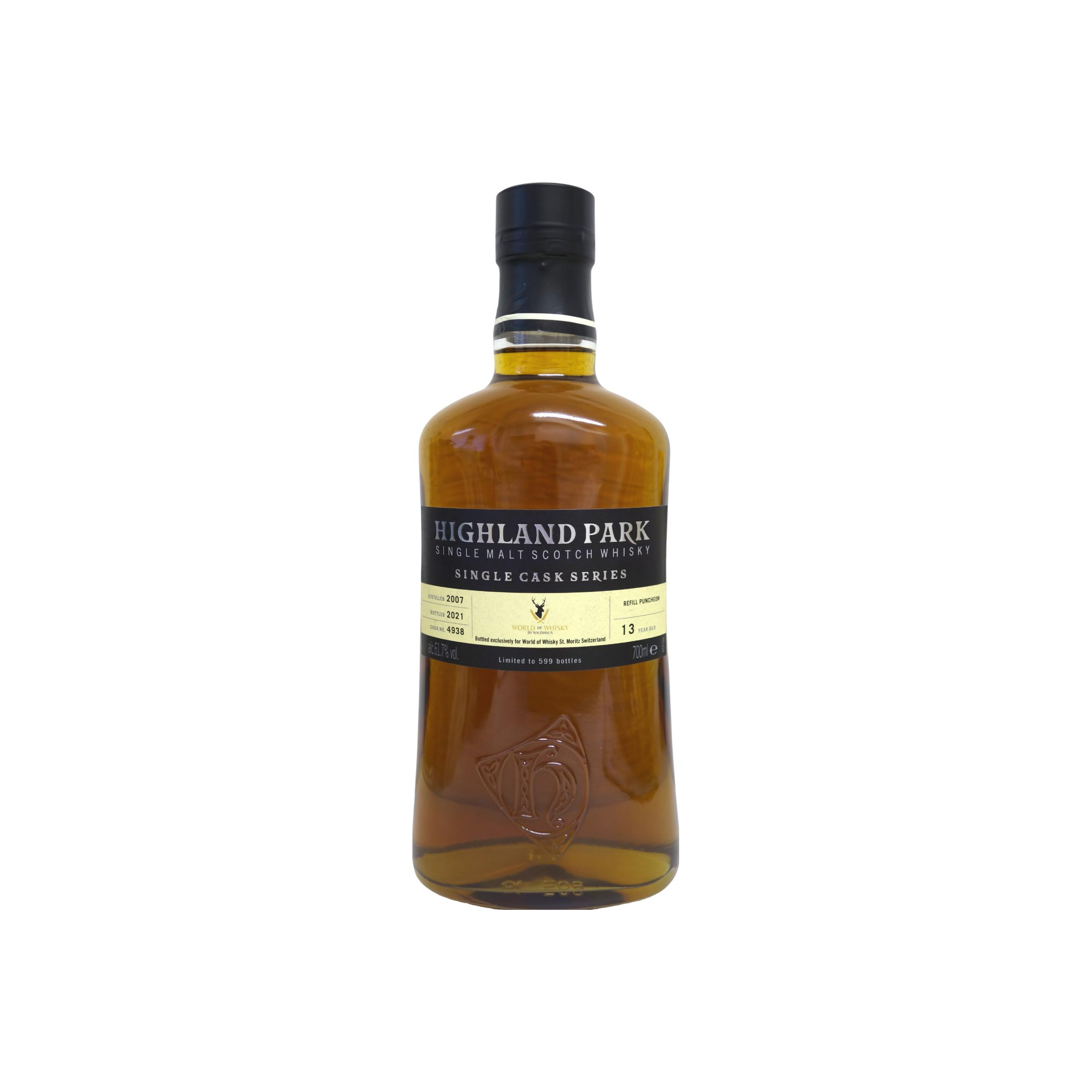 Highland Park Single Cask 2007 13 Years Single Malt Whisky