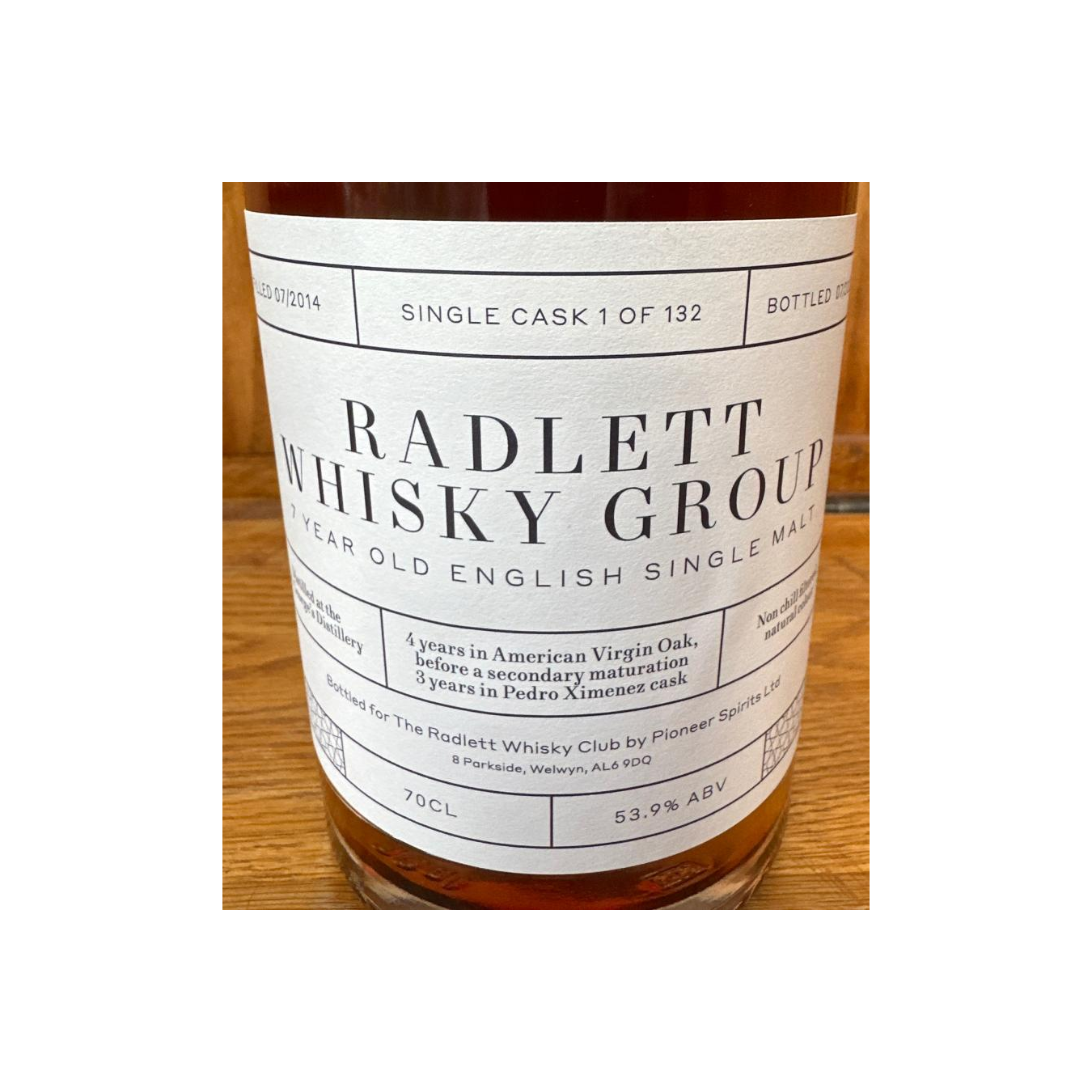 The English Whisky 2014 UD 2