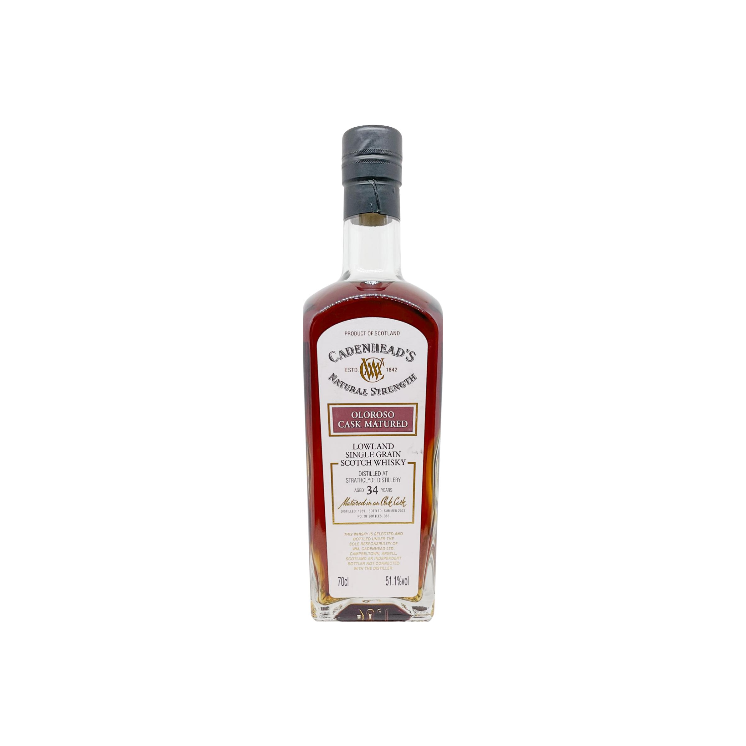 Strathclyde Authentic Collection 1989 34 Years Single Grain Whisky