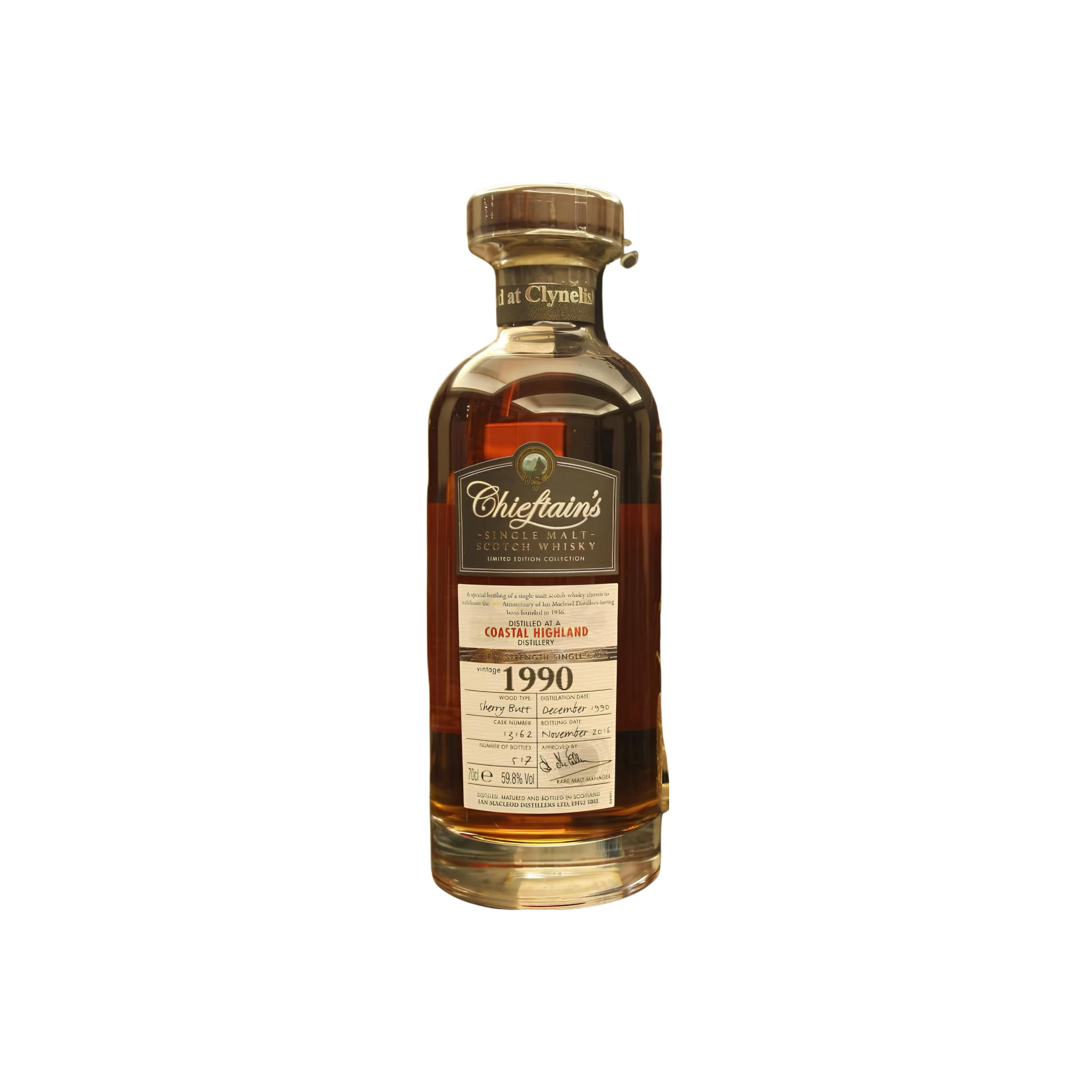 Clynelish 1990 25 Years Single Malt Whisky