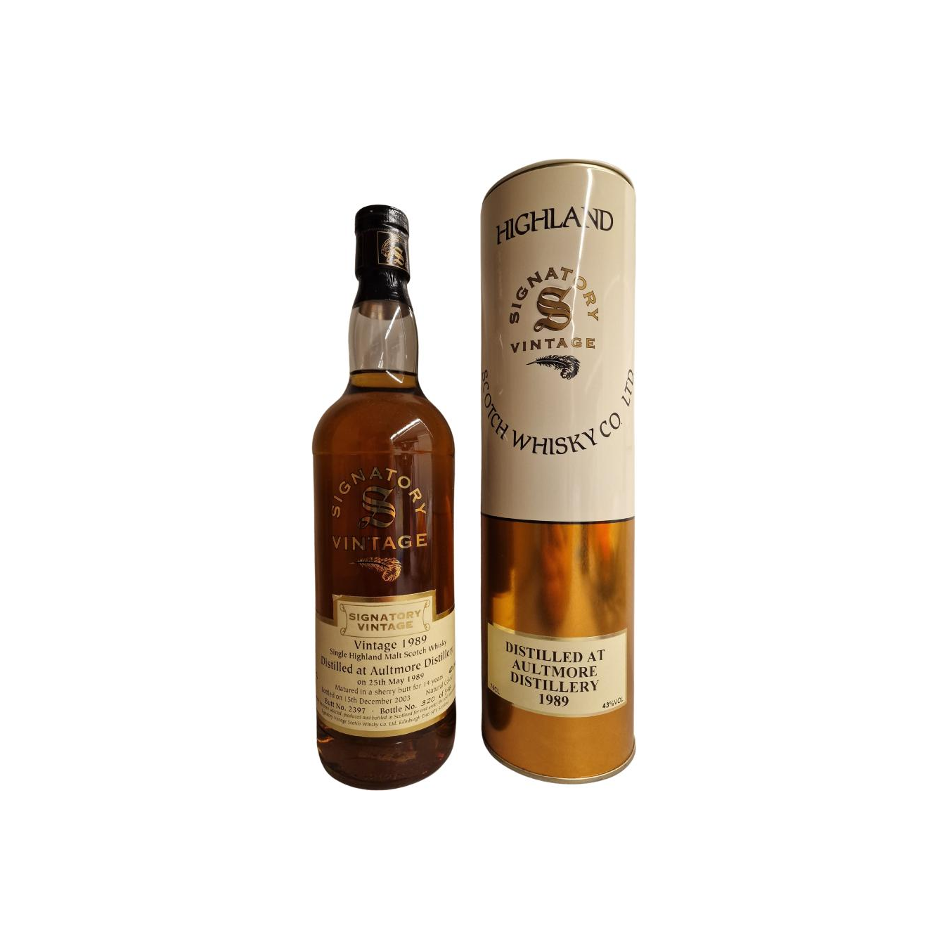 Aultmore Vintage Collection 1989 14 Years Single Malt Whisky