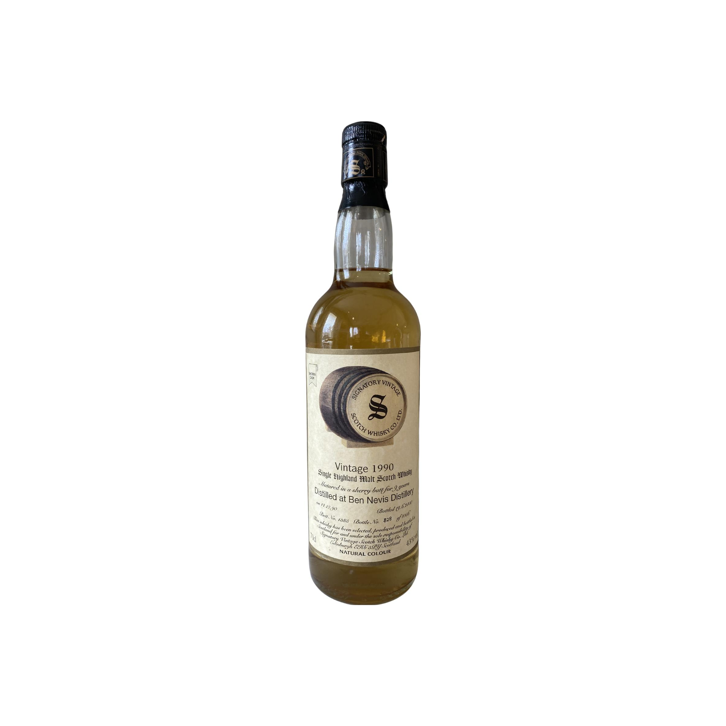 Ben Nevis Vintage Collection 1990 9 Years Single Malt Whisky