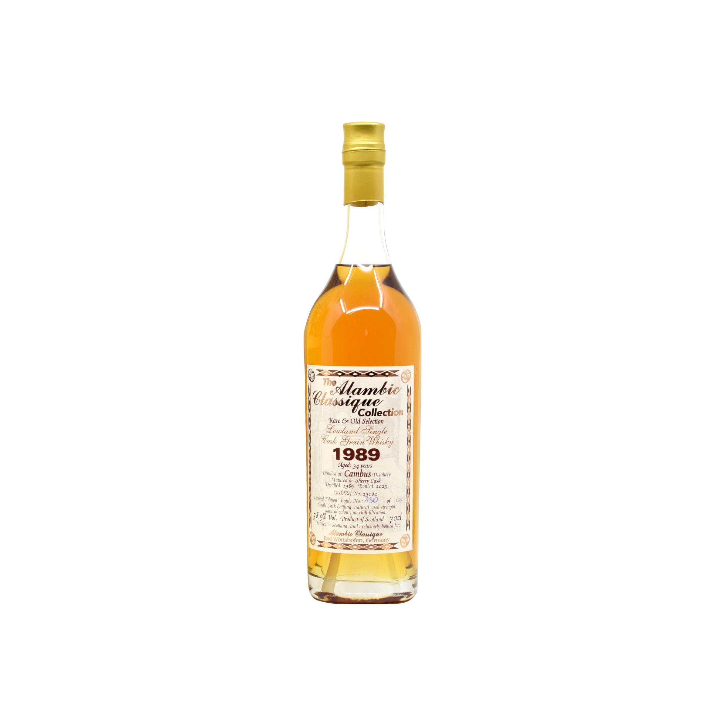 Cambus 1989 34 Years Single Grain Whisky