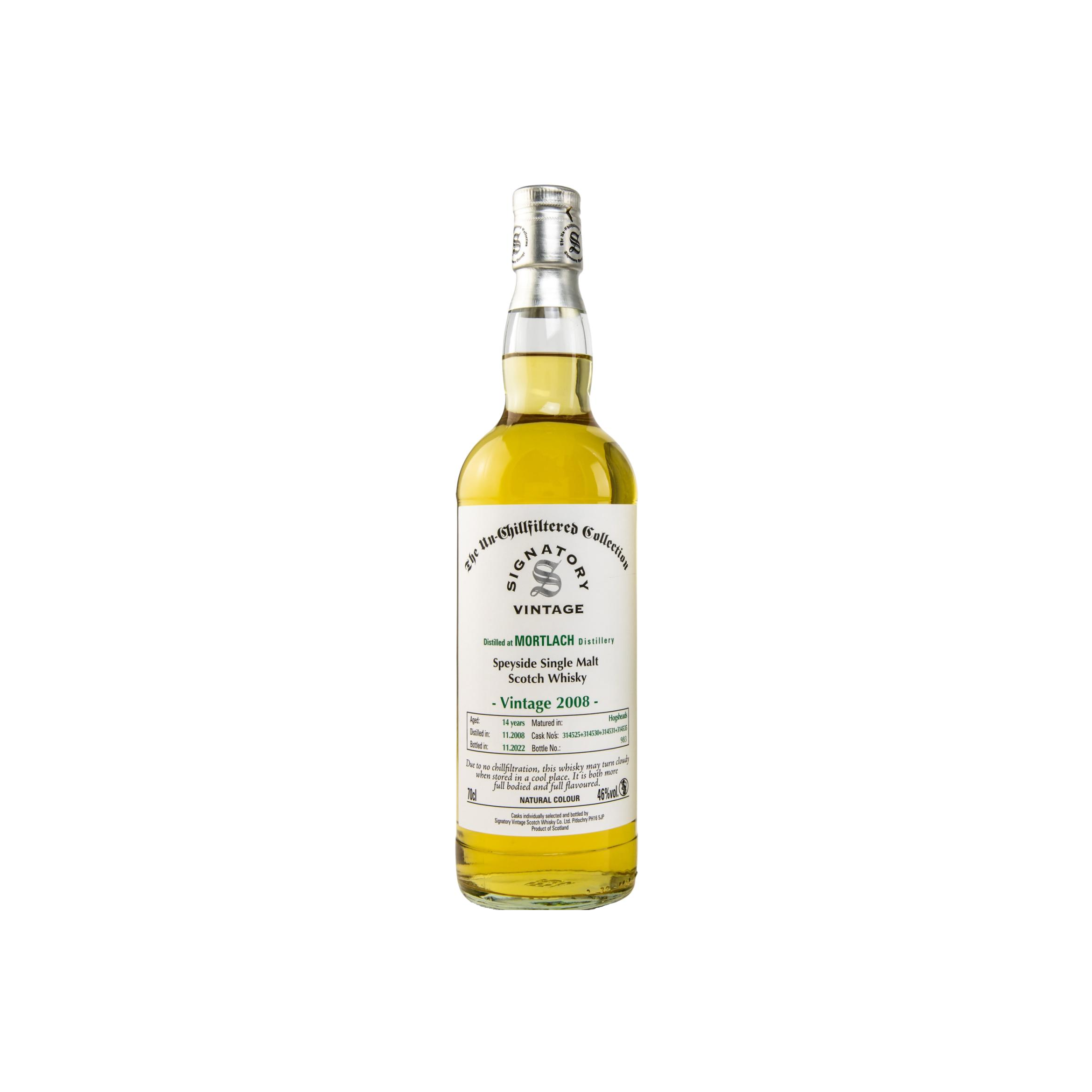 Mortlach The Un-Chillfiltered Collection 2008 14 Years Single Malt Whisky