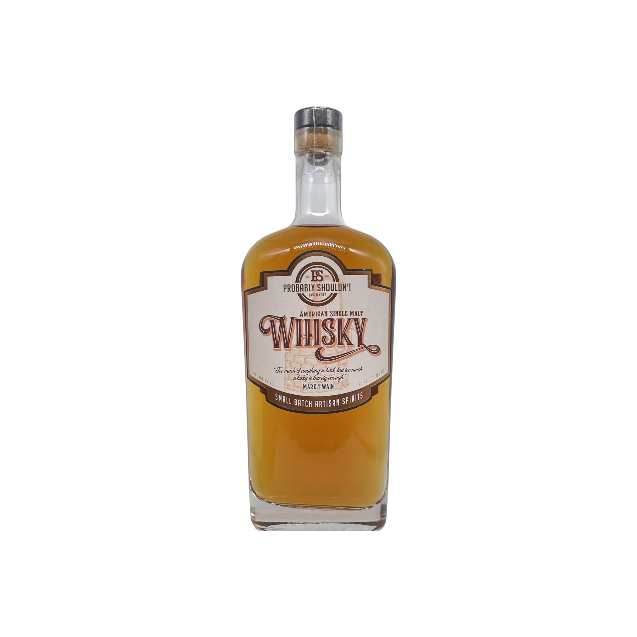 Probably Shouldn't American Single Malt Whisky