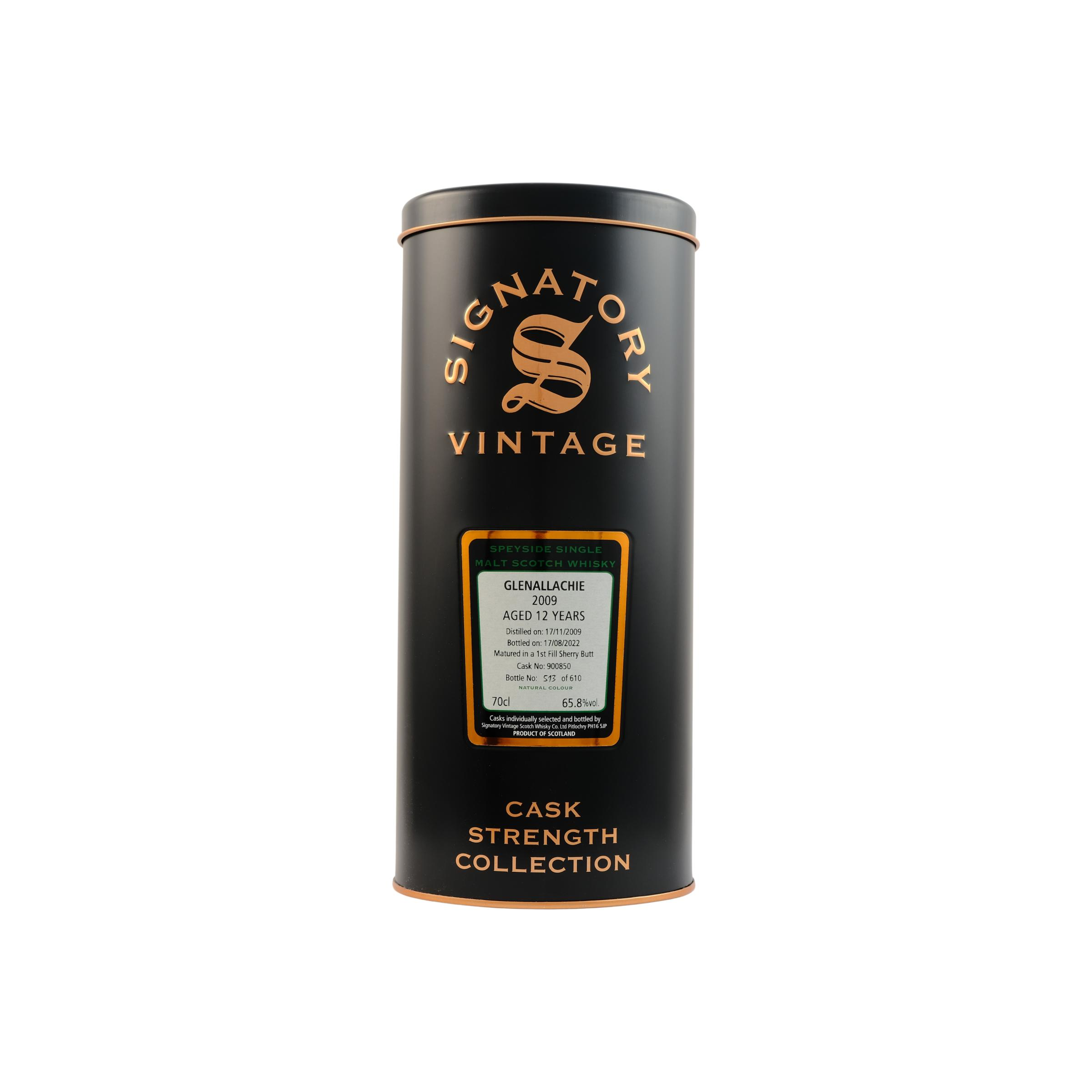 The GlenAllachie Cask Strength Collection 2009 12 Years Single Malt Whisky 3
