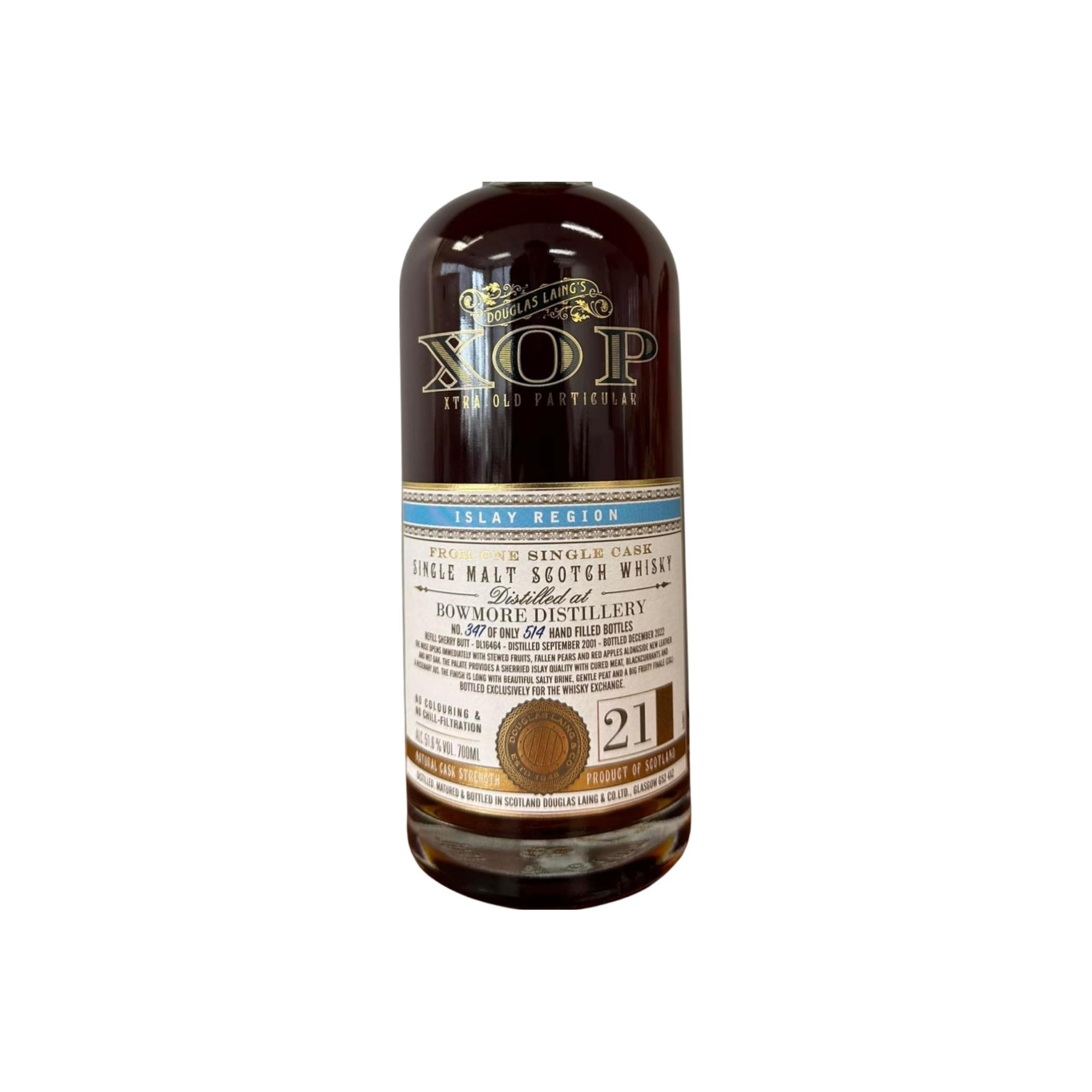 Bowmore 2001 21 Years Single Malt Whisky 2