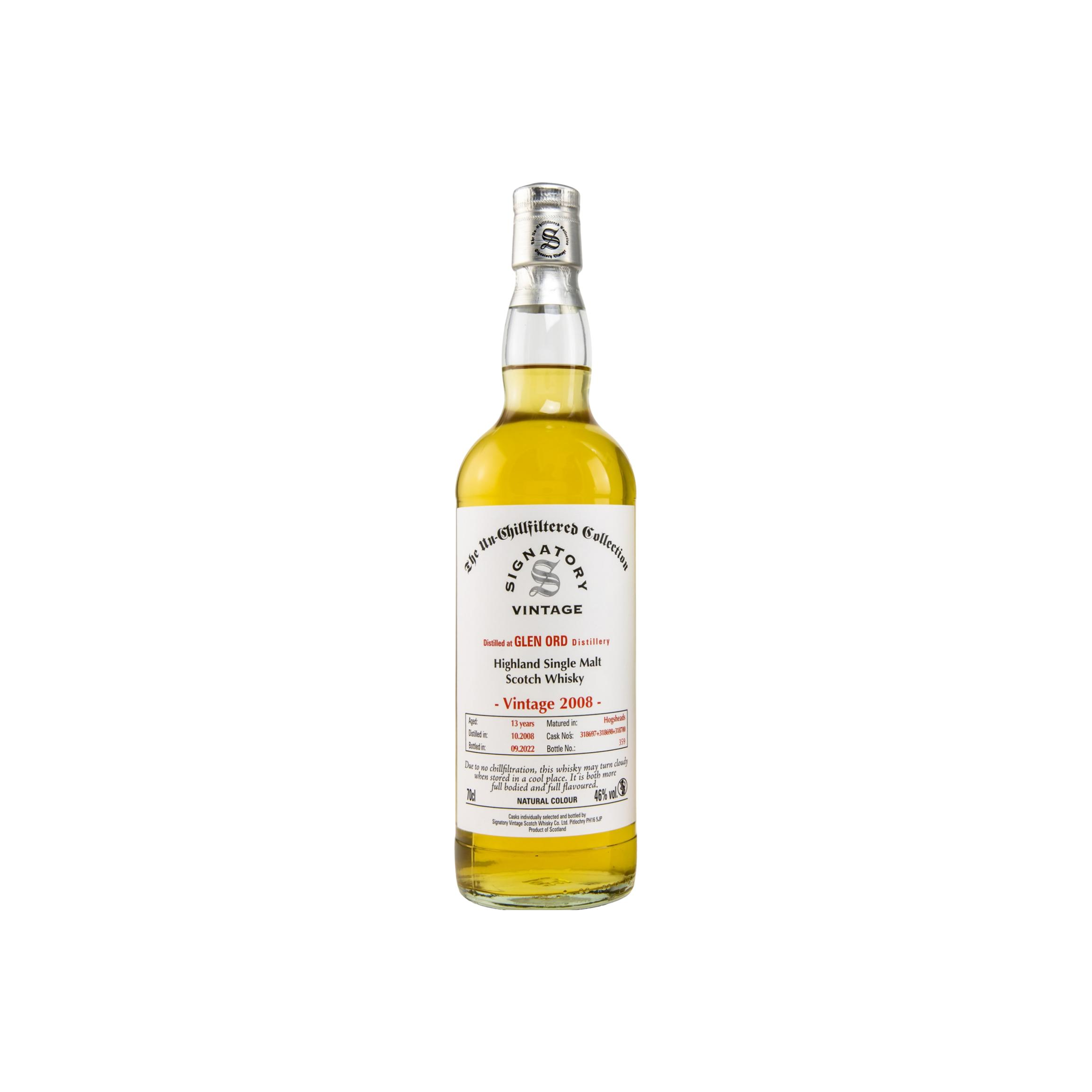 Glen Ord The Un-Chillfiltered Collection 2008 13 Years Single Malt Whisky