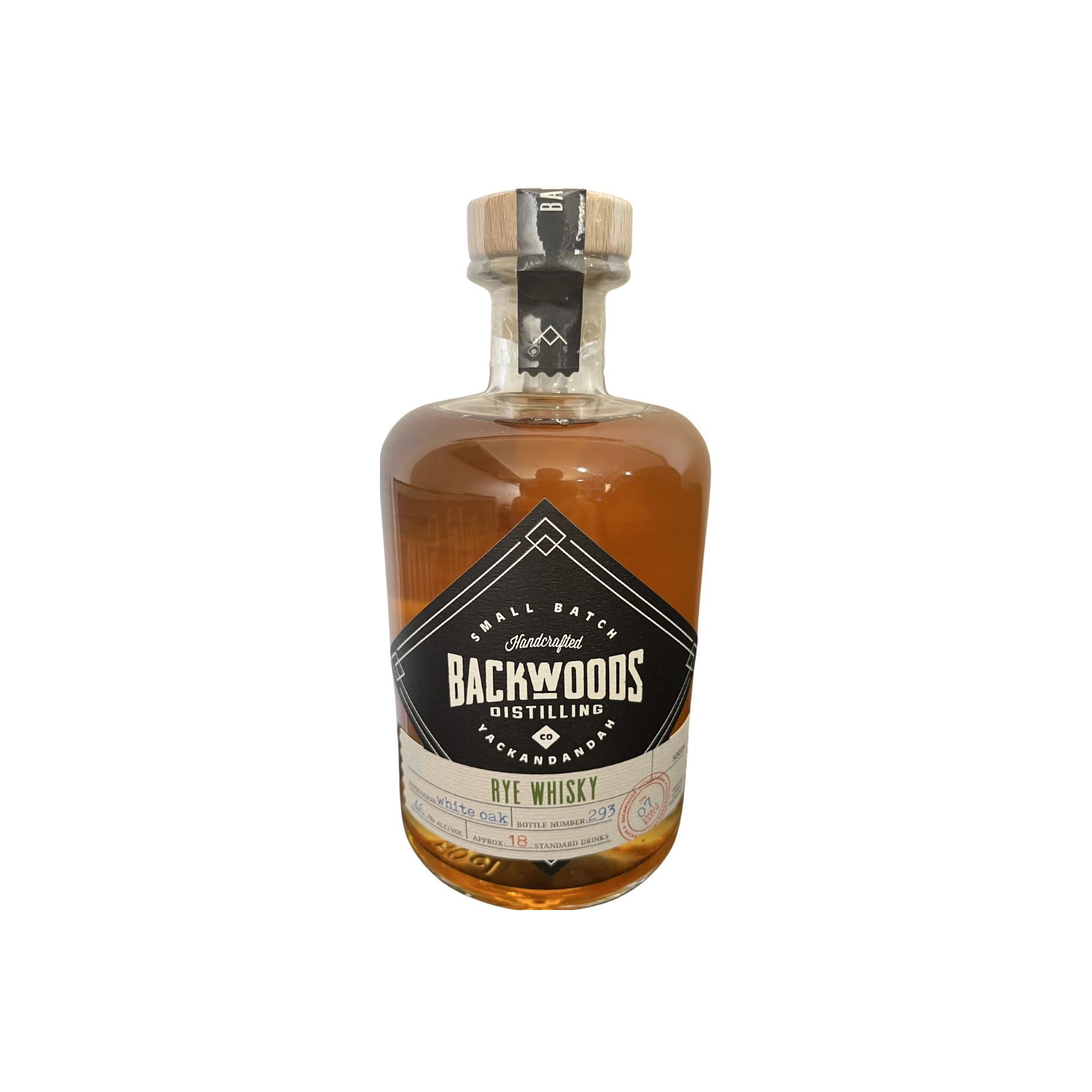Backwoods Distilling Rye Whisky