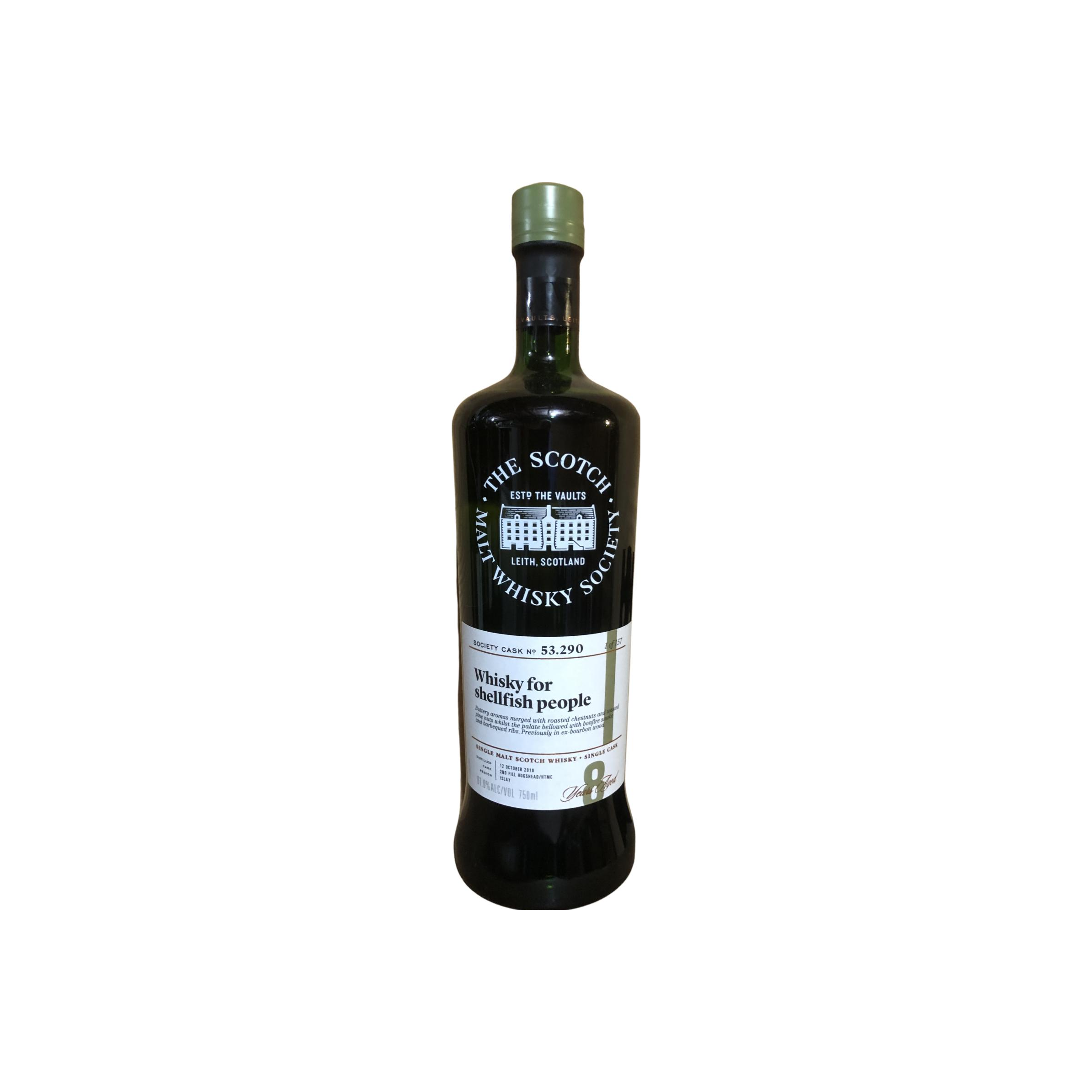 The Scotch Malt Whisky Society 2010 8 Years Single Malt Whisky
