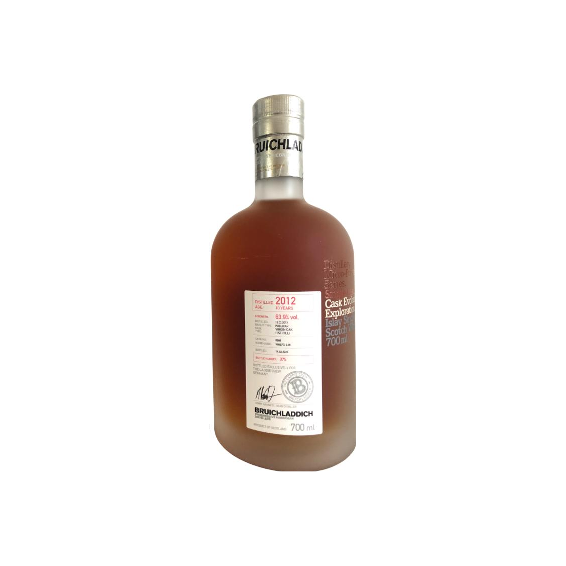 Bruichladdich 2012 10 Years Single Malt Whisky 2