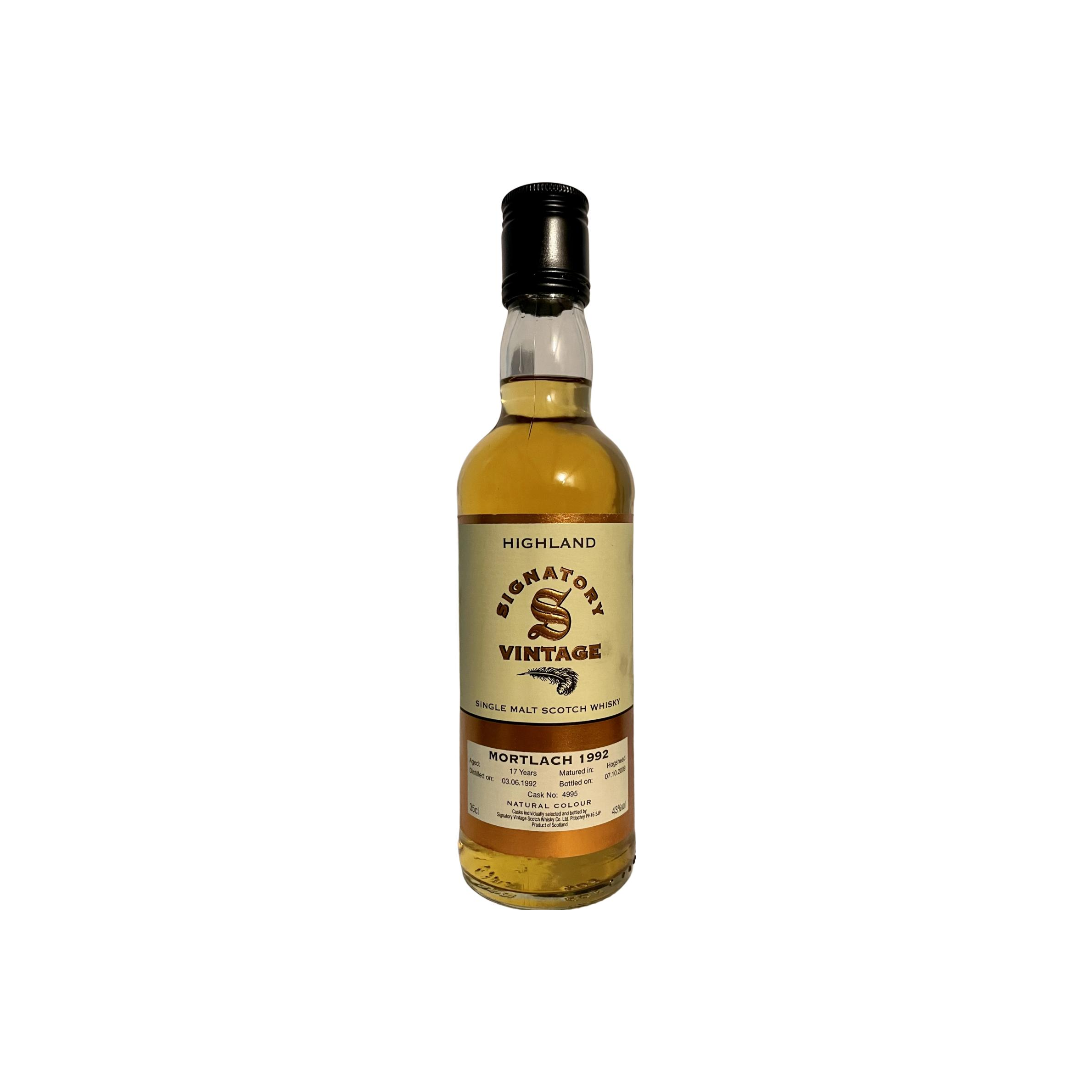Mortlach Vintage Collection 1992 17 Years Single Malt Whisky