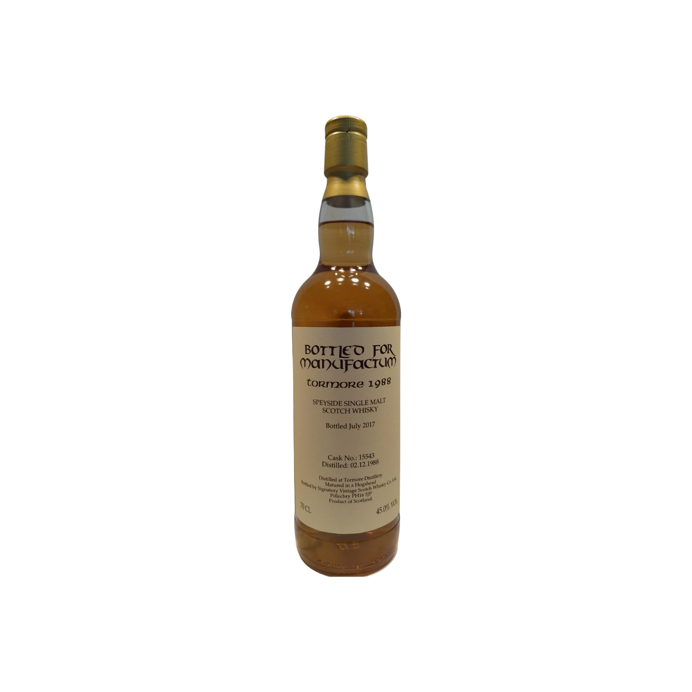 Tormore 1988 28 Years Single Malt Whisky