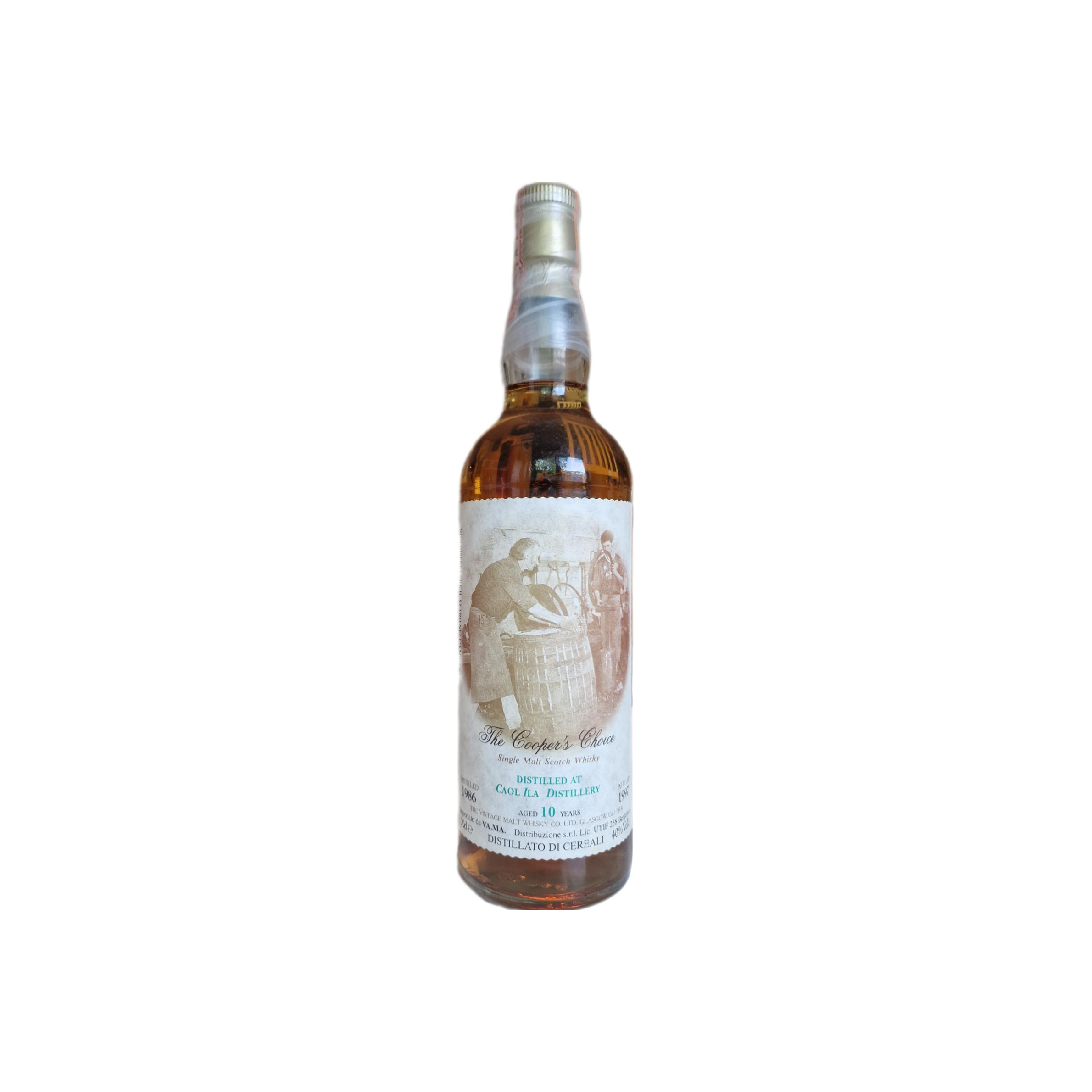 Caol Ila The Cooper's Choice 1986 10 Years Single Malt Whisky