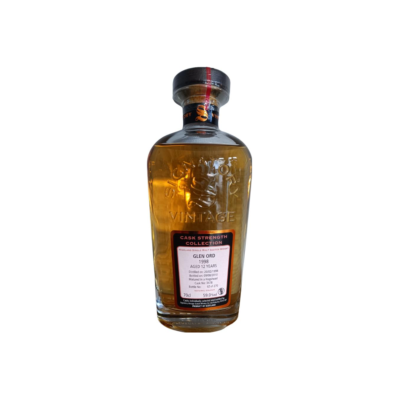 Glen Ord Cask Strength Collection 1998 12 Years Single Malt Whisky