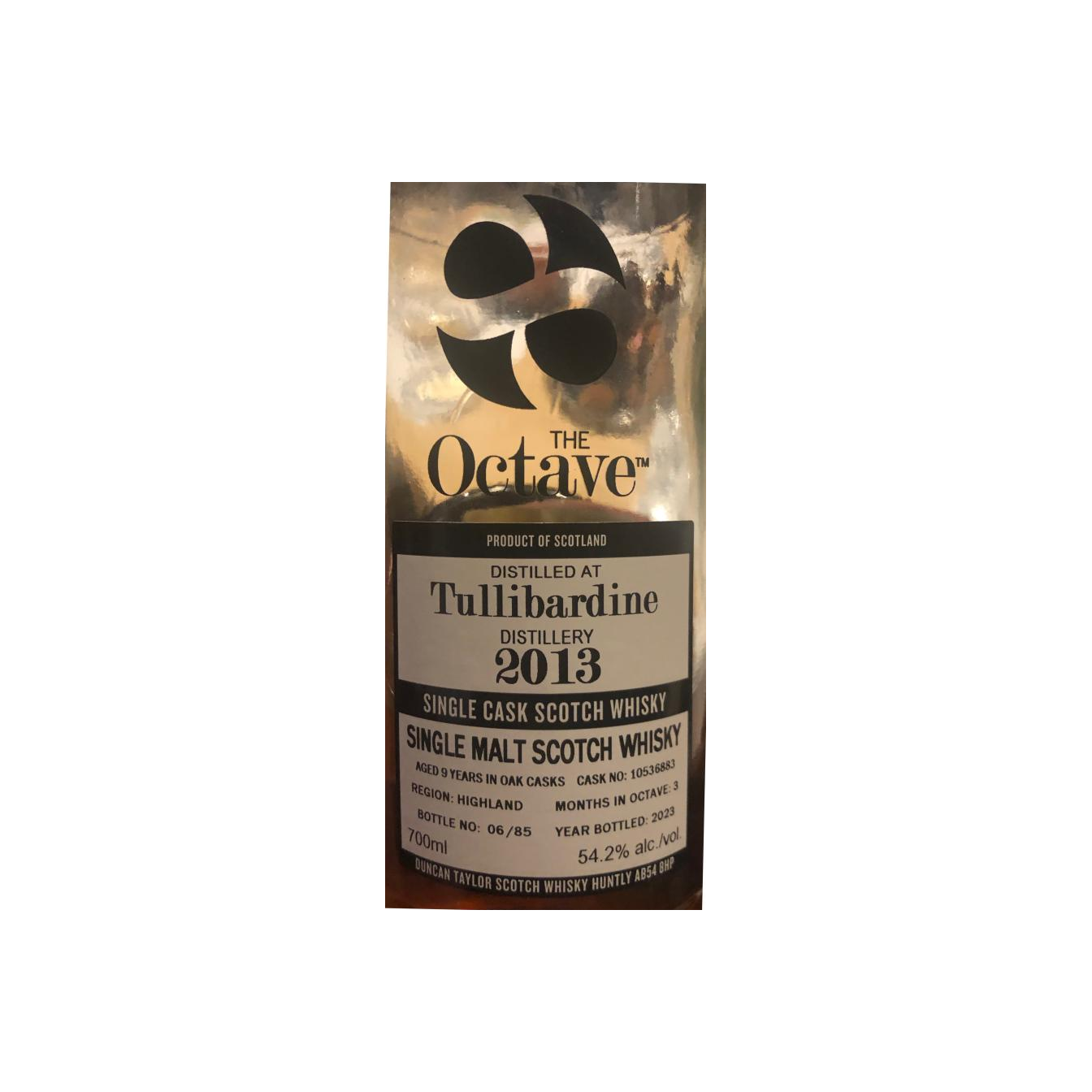 Tullibardine The Octave 2013 9 Years Single Malt Whisky