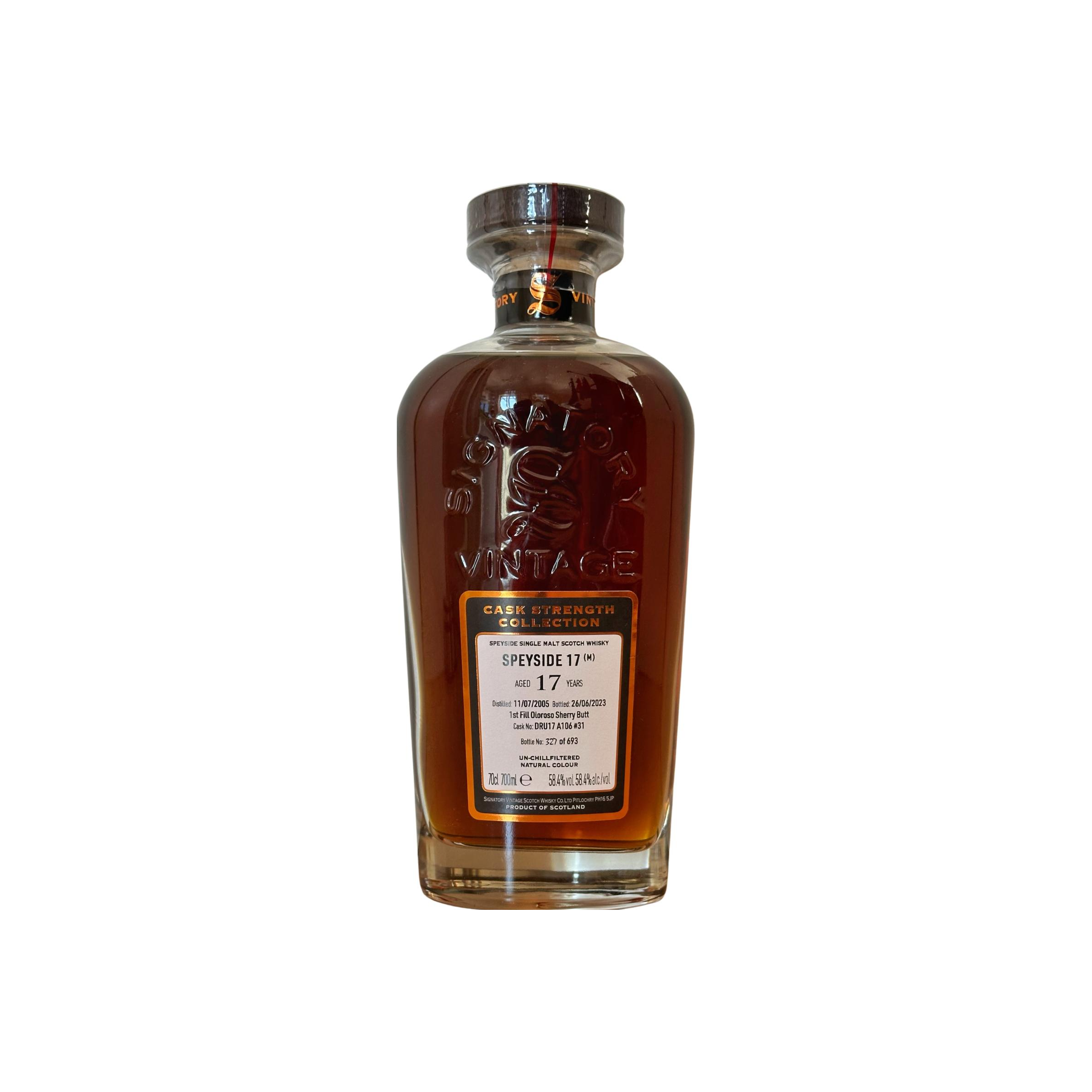 Signatory Vintage Cask Strength Collection 2005 17 Years Single Malt Whisky 3