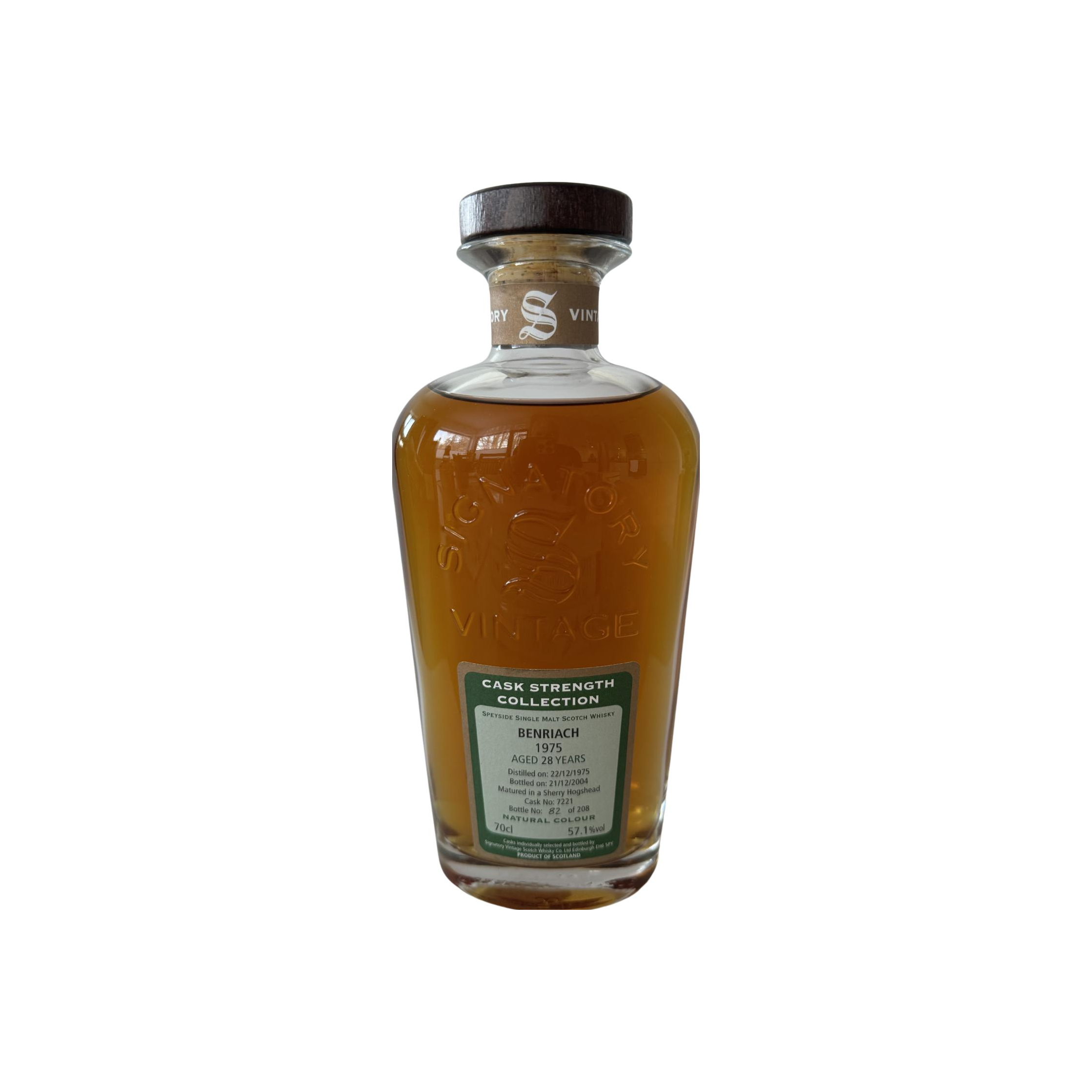 BenRiach Cask Strength Collection 1975 28 Years Single Malt Whisky