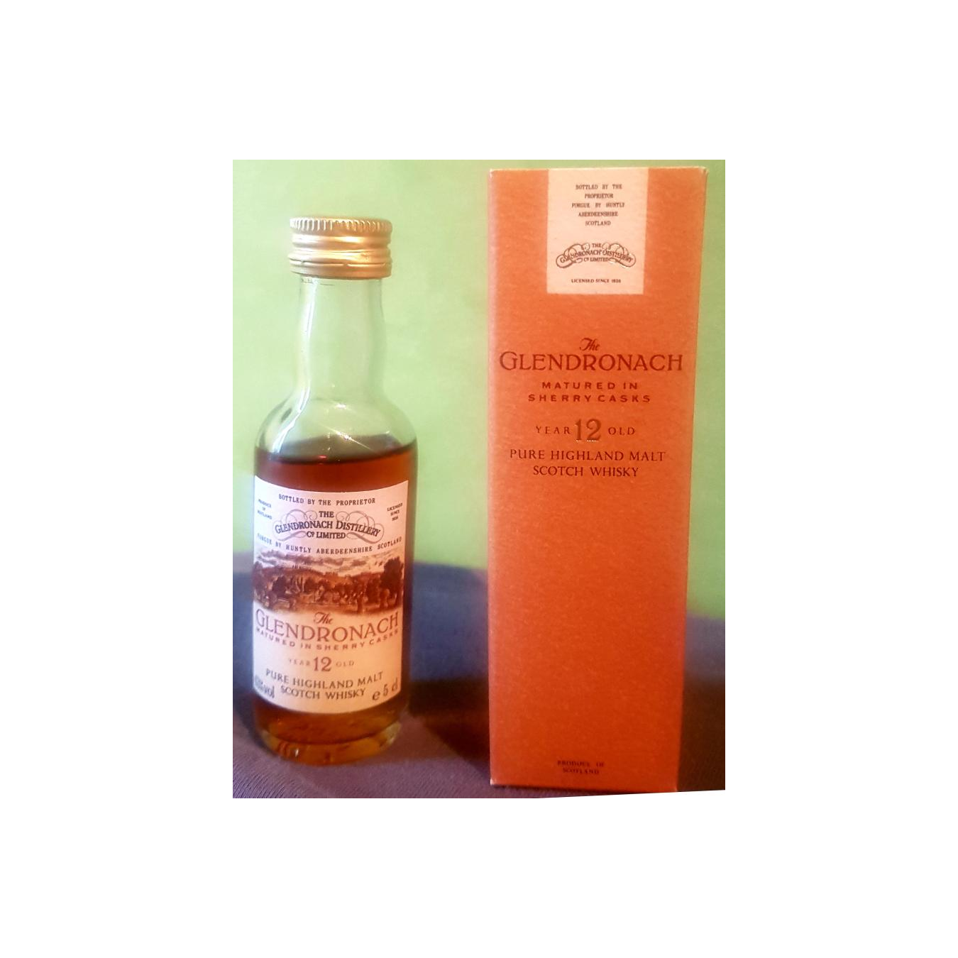 GlenDronach Miniature 12 Years Single Malt Whisky