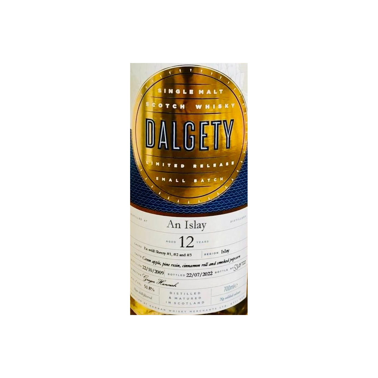 An Islay Distillery 2009 HWM 2
