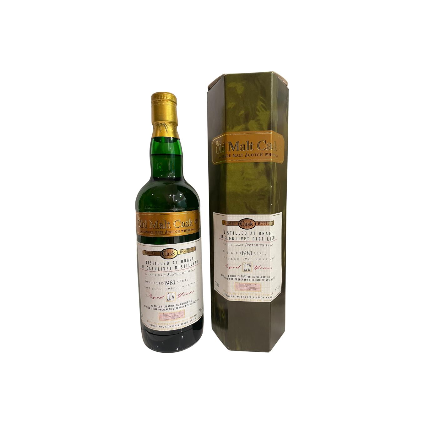 Braeval Old Malt Cask 1981 17 Years Single Malt Whisky 2