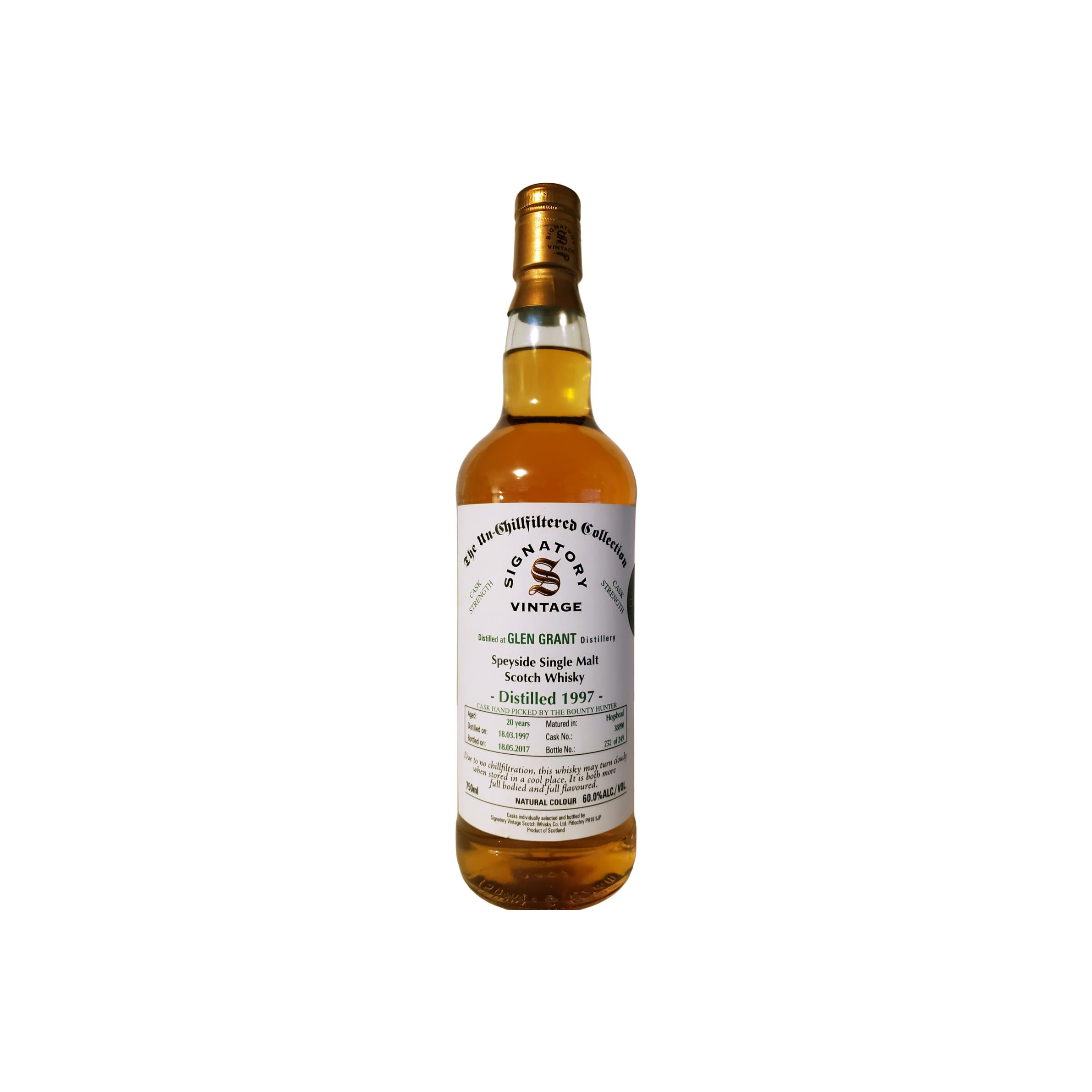 Glen Grant 1997 20 Years Single Malt Whisky