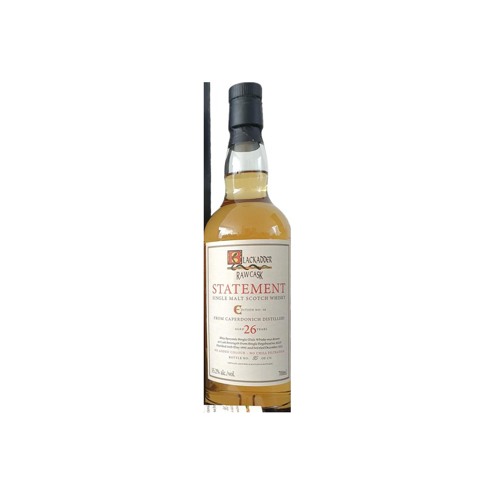 Blackadder 1996 26 Years Single Malt Whisky 3