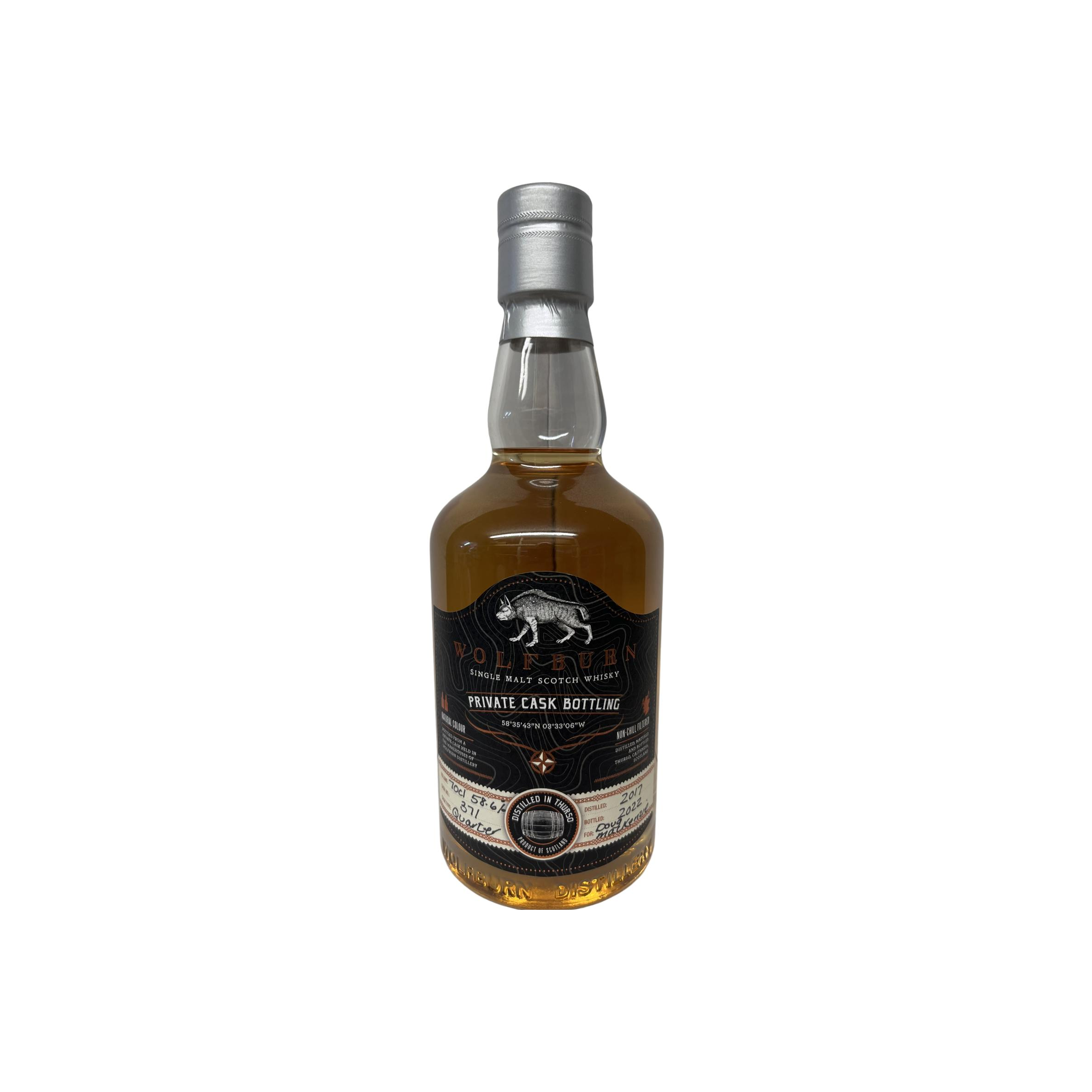 Wolfburn Private Cask 2017 5 Years Single Malt Whisky