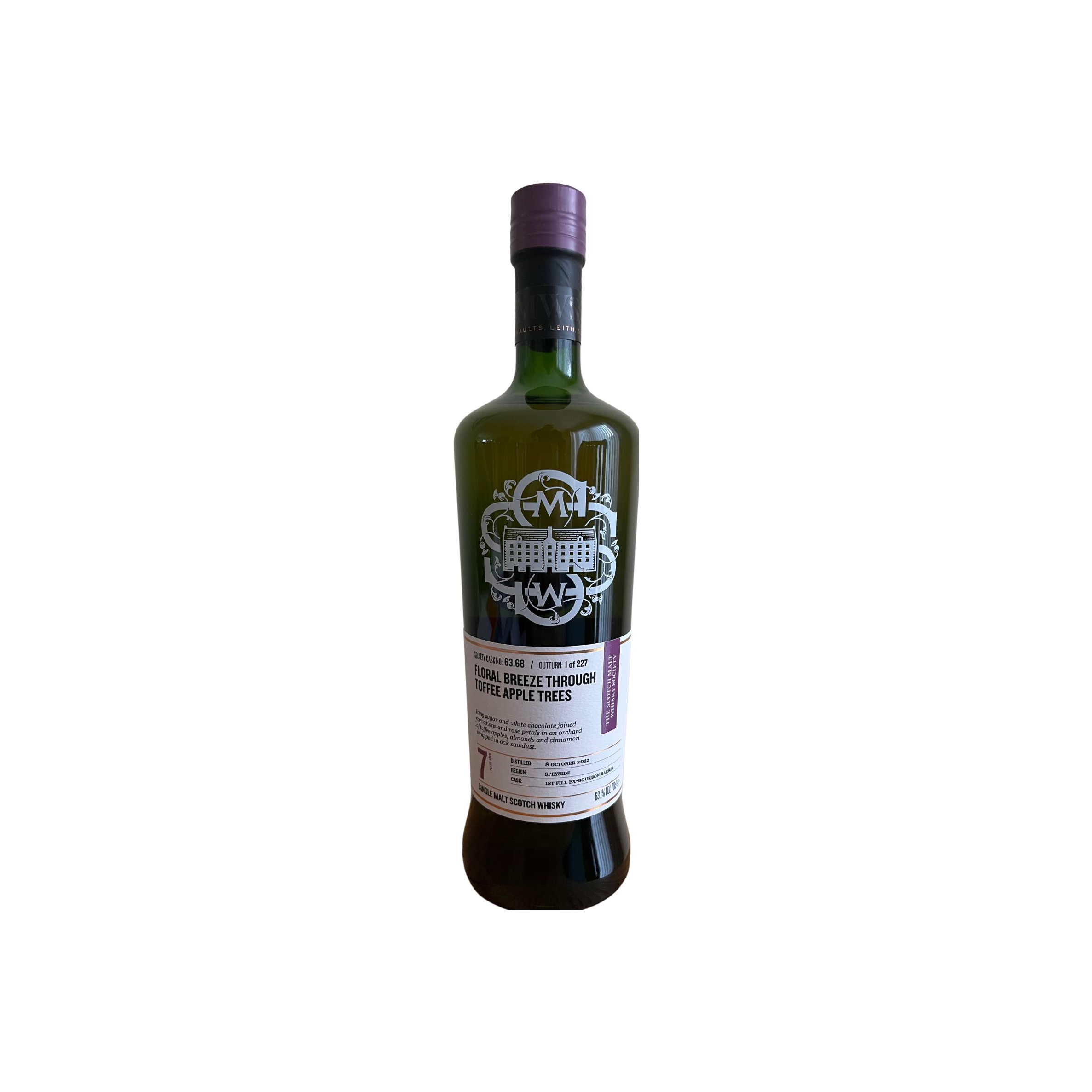 The Scotch Malt Whisky Society 2012 7 Years Single Malt Whisky