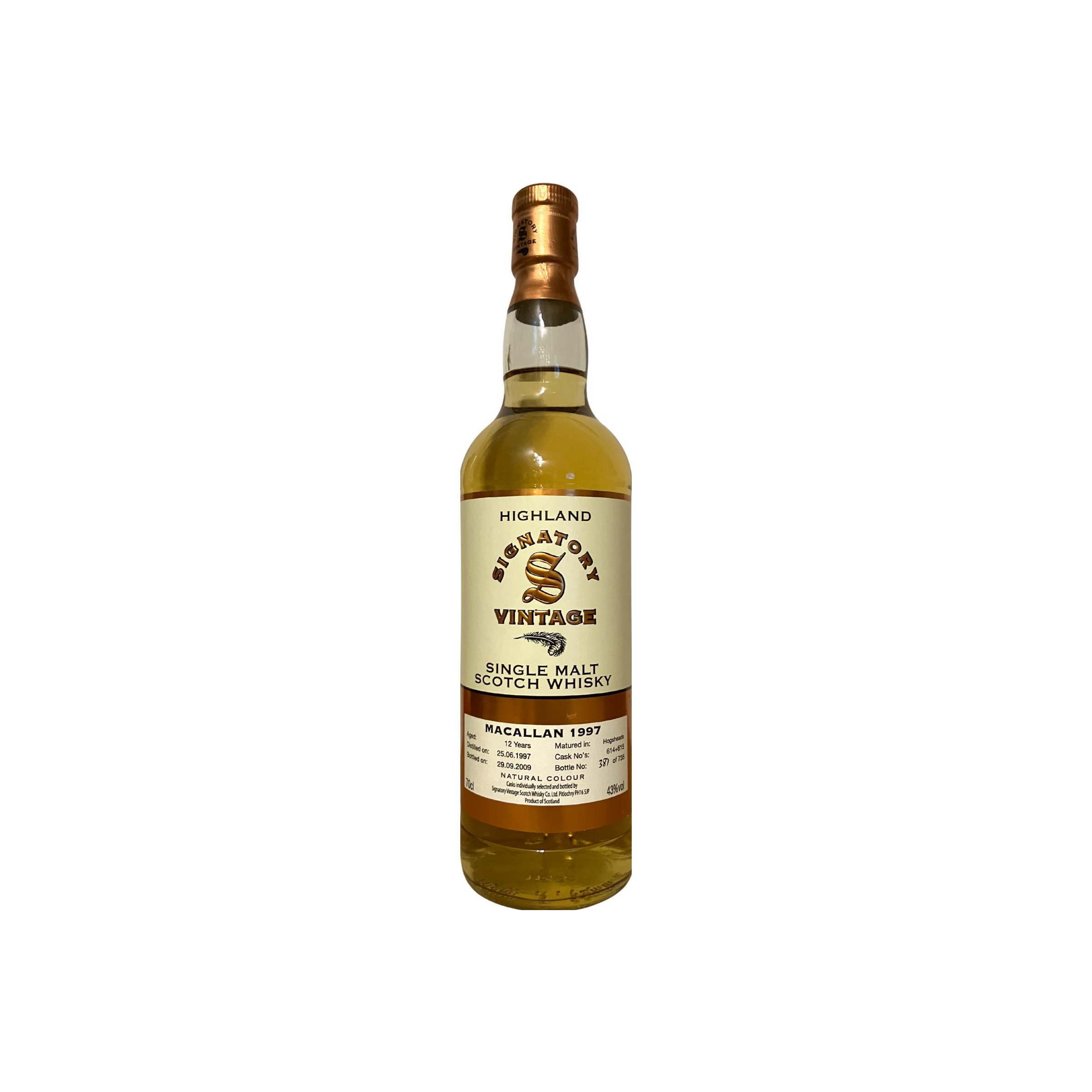 The Macallan Vintage Collection 1997 12 Years Single Malt Whisky