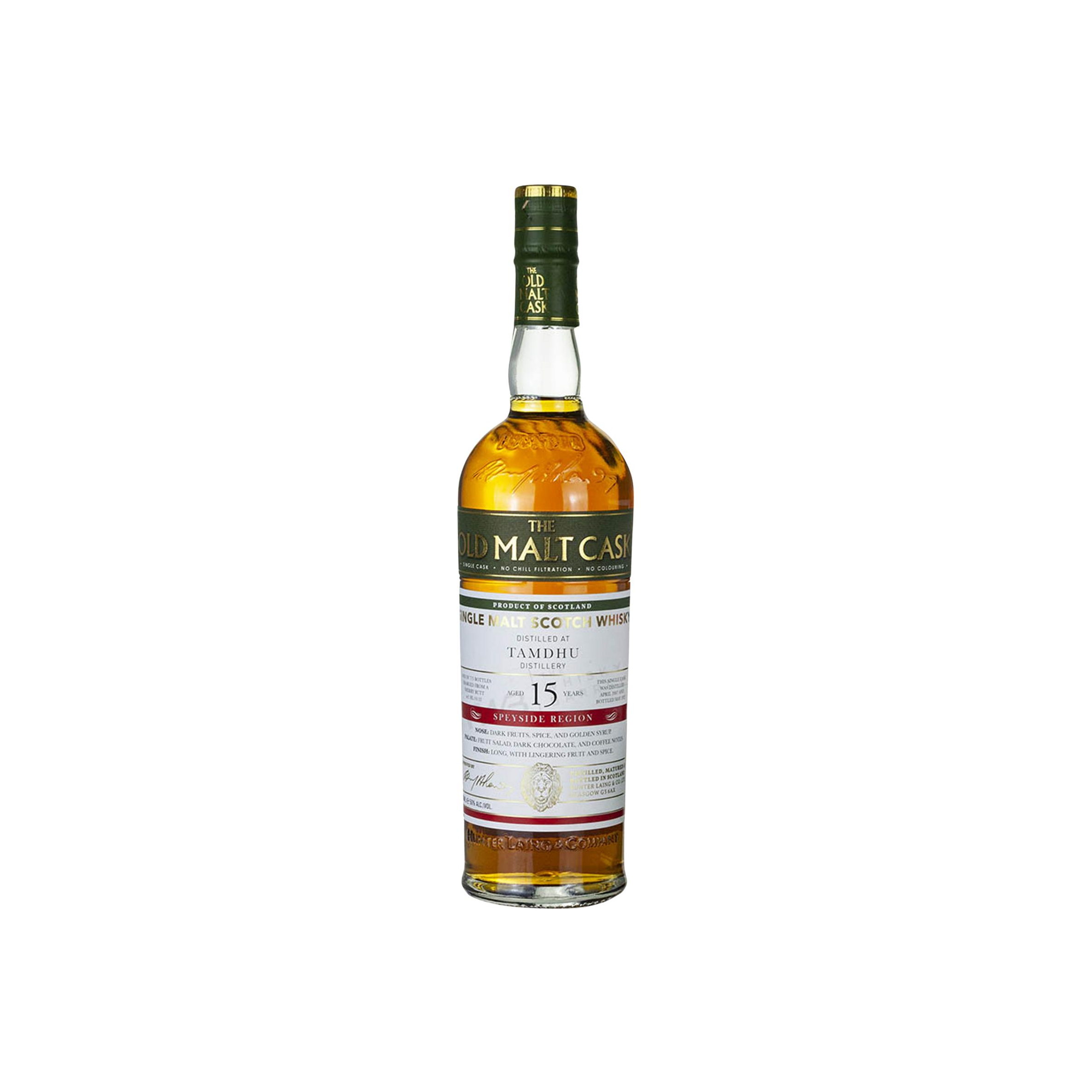 Tamdhu Old Malt Cask 2007 15 Years Single Malt Whisky
