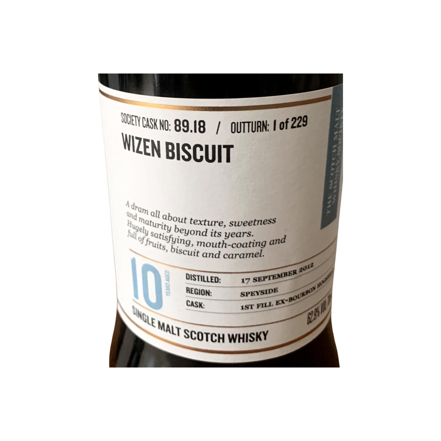 The Scotch Malt Whisky Society 2012 10 Years Single Malt Whisky 2