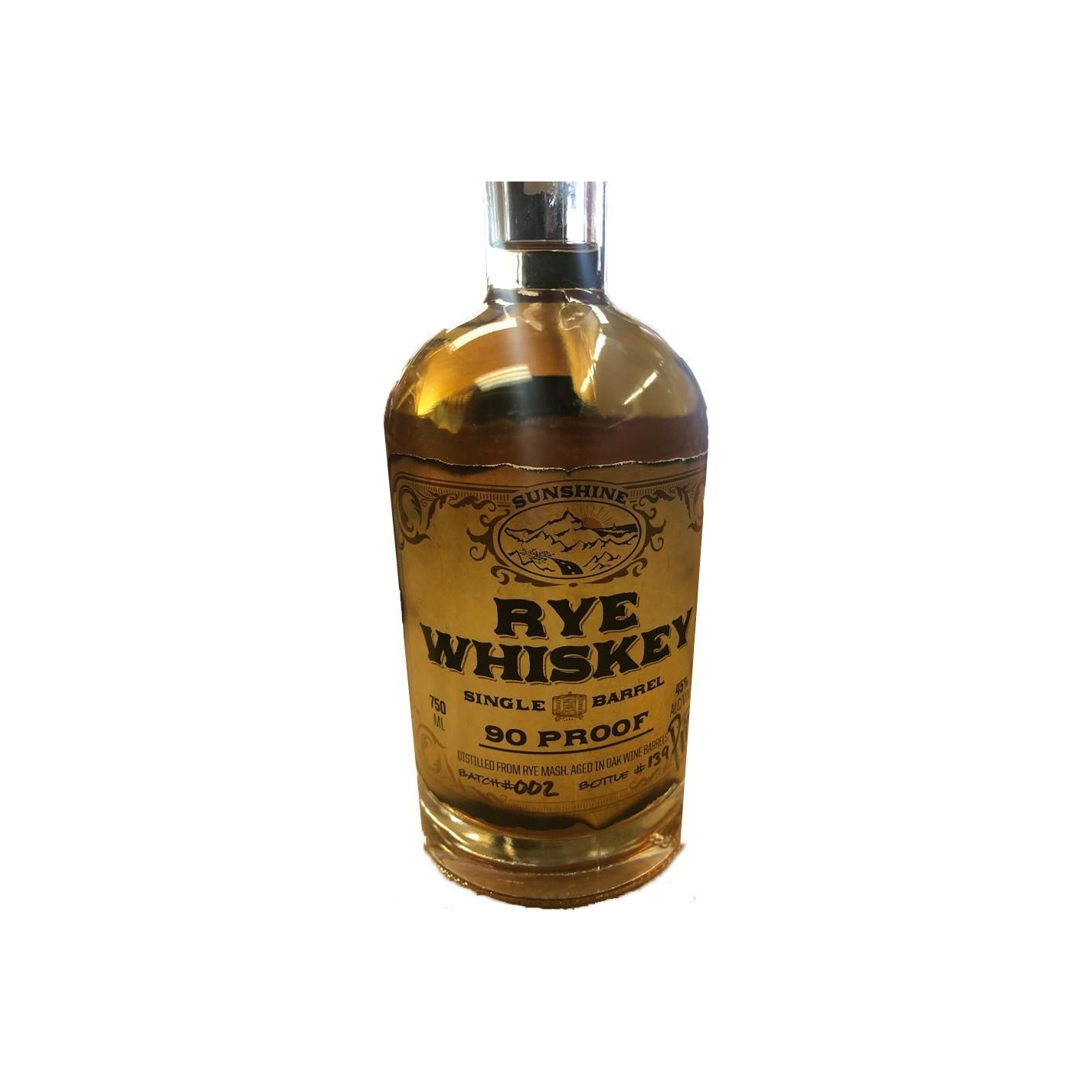 Sunshine Rye Whiskey